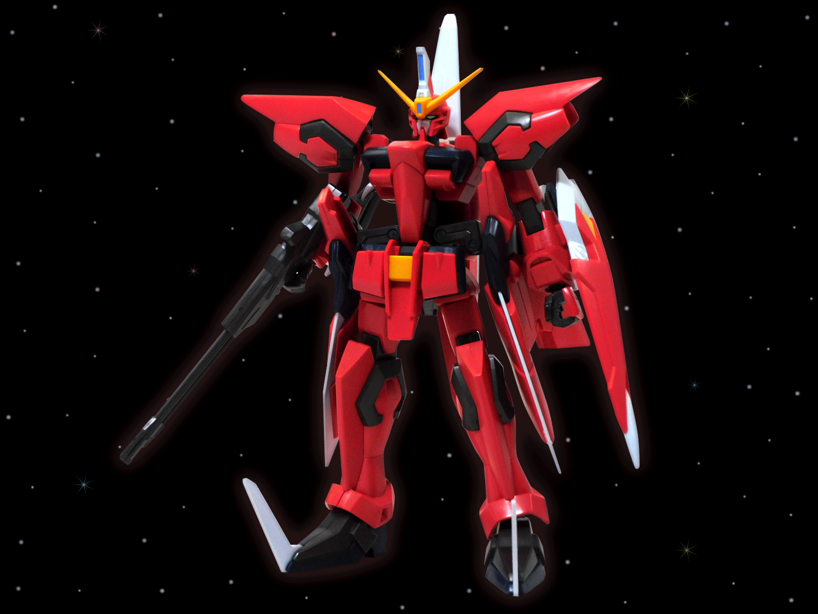 1600x1200 This is undoubtedly the red Aegis Gundam ✨. ななはっちぃ's Gunpla works