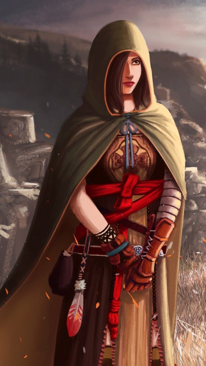720x1280 Female farseer. Curse of strahd druid, Dragonlance female characters, Saga souls