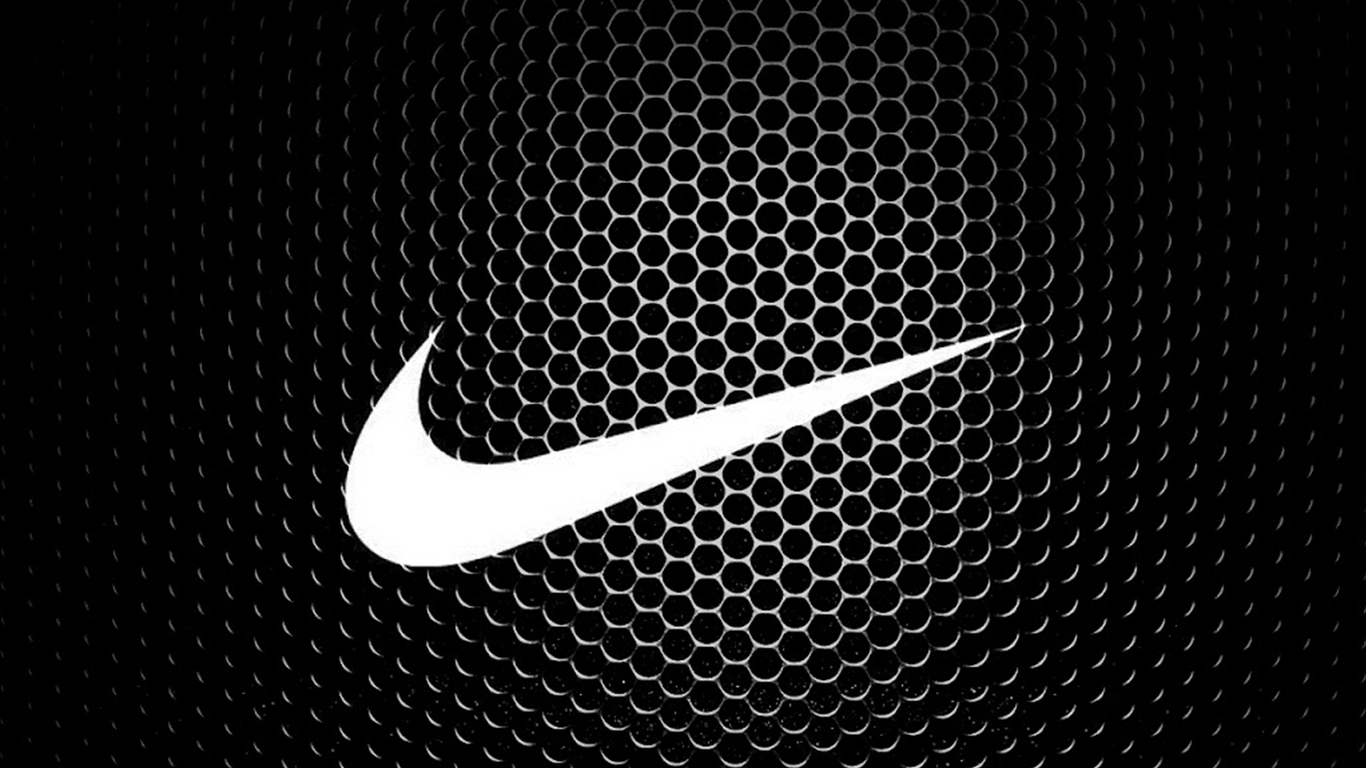 1366x768 Download Nike Logo Mesh, Nike, Logo, Mesh Wallpaper in 1366x768 Resolution