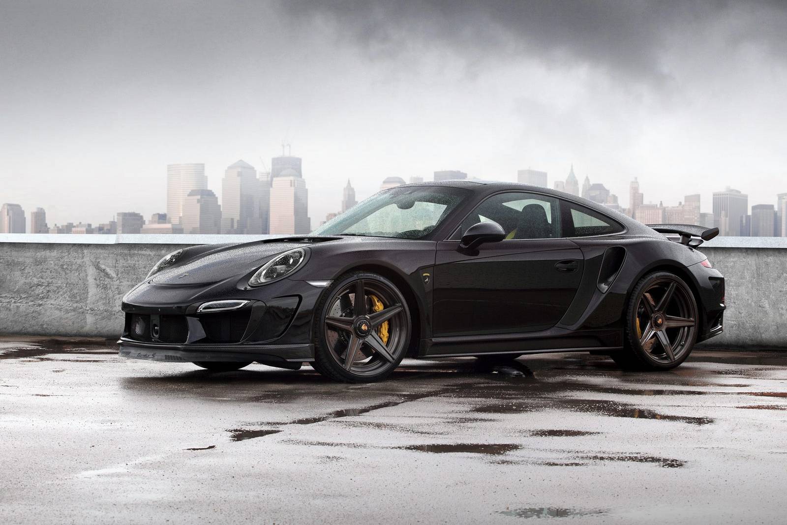 1600x1067 TopCar Reveals Black Porsche 911 Stinger GTR