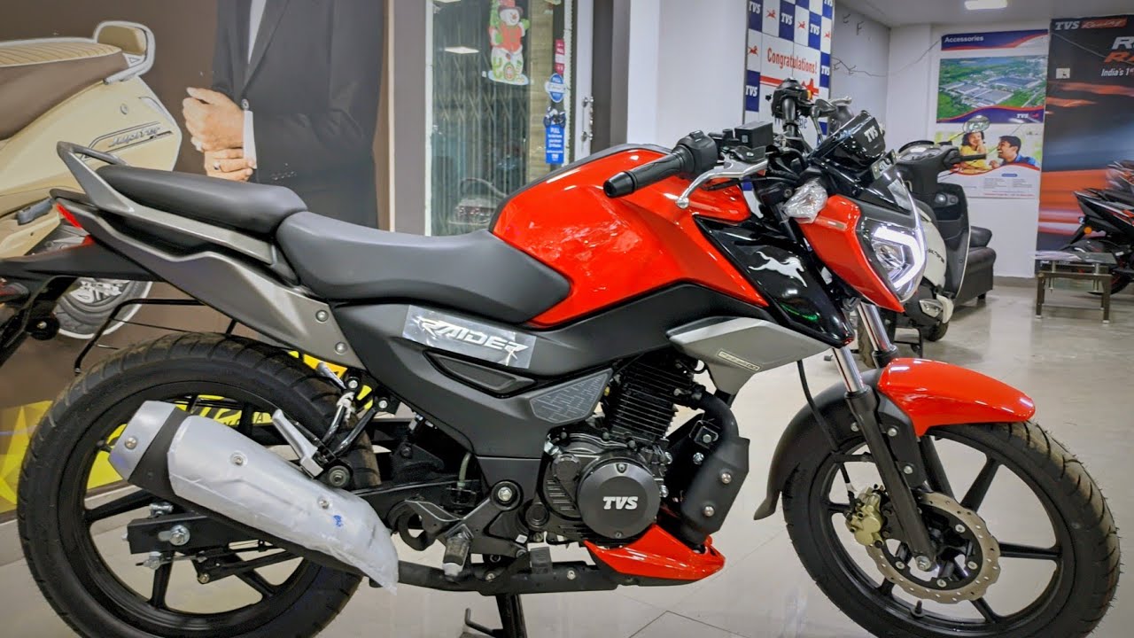 1280x720 TVS Raider 125 in Red! Best 125cc Performance Bike?? All Pros and Cons