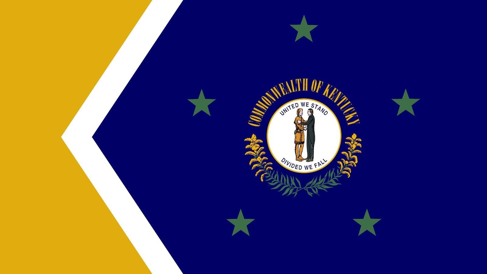 1600x900 My version of a new Kentucky flag