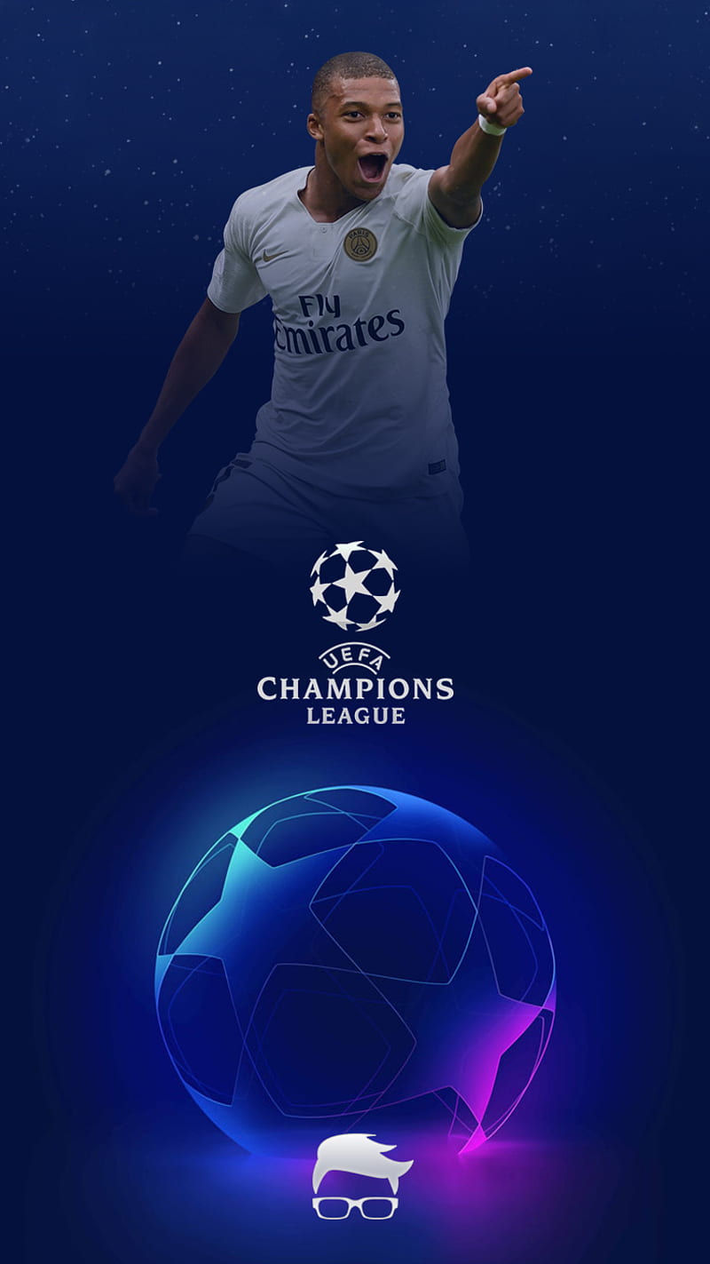 800x1423 Mbappe Champions, champions league, kylian mbappe, paris saint german, psg, HD phone wallpaper