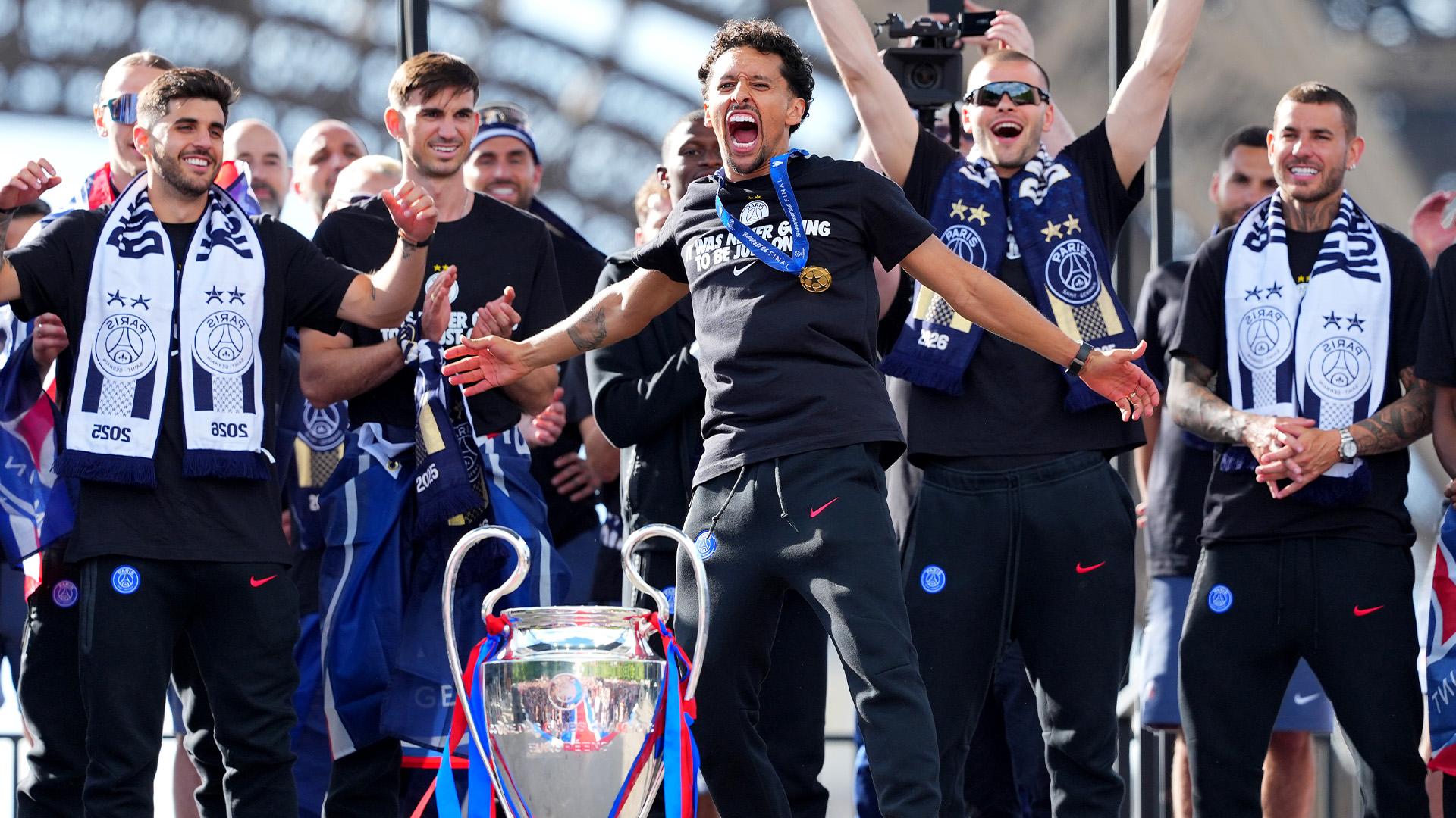 1920x1080 Paris hosts parade to celebrate PSG's Champions League win over Arsenal
