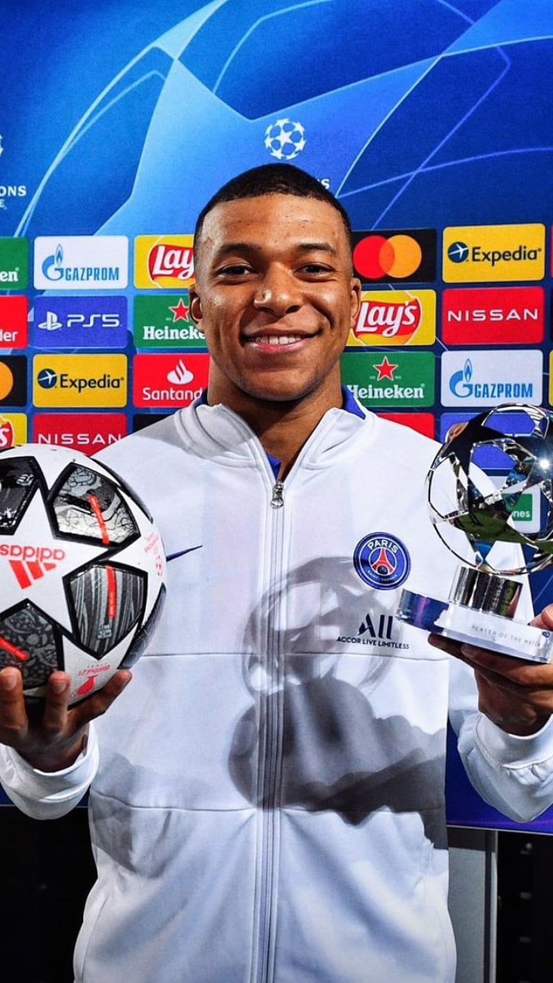 800x1422 Mbappe, francia, paris saint germany, psg, uefa champions league, HD phone wallpaper