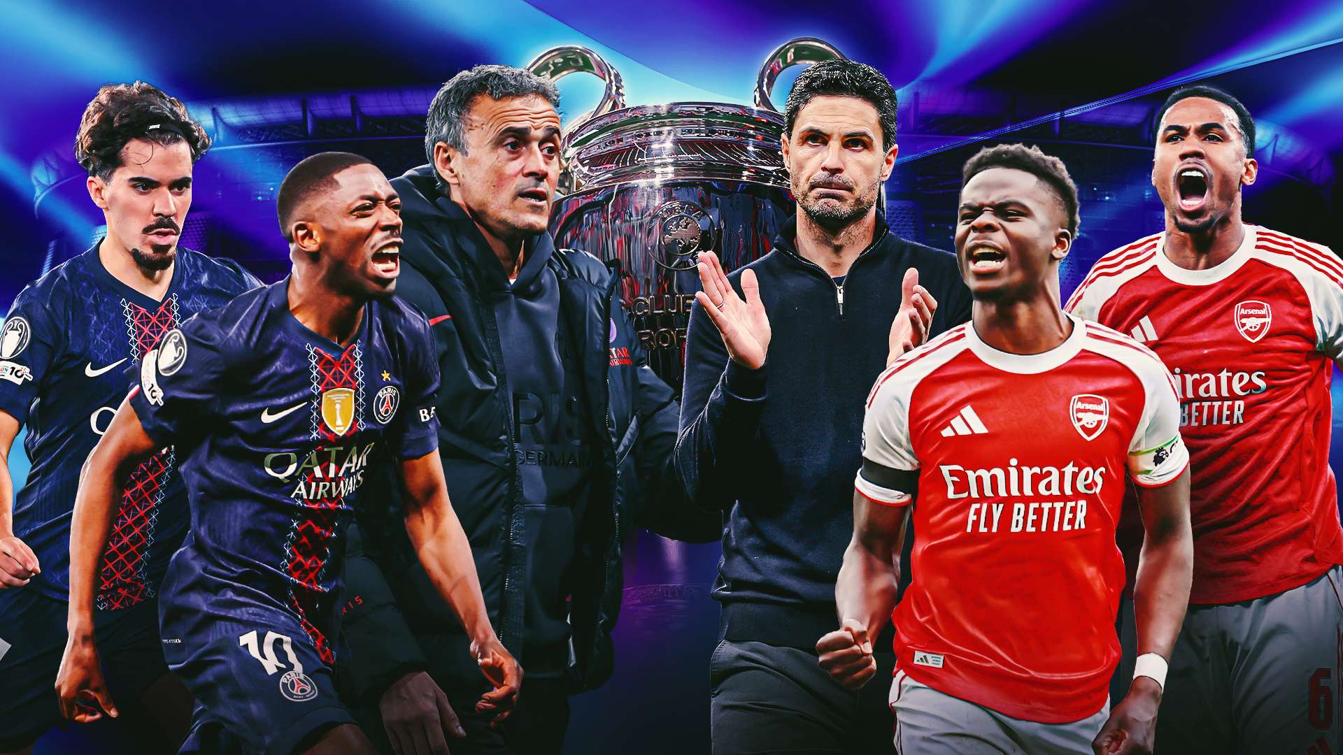 1920x1080 Six Battles That Will Decide The Champions League Final Between Arsenal And Paris Saint Germain. Goal.com Uganda