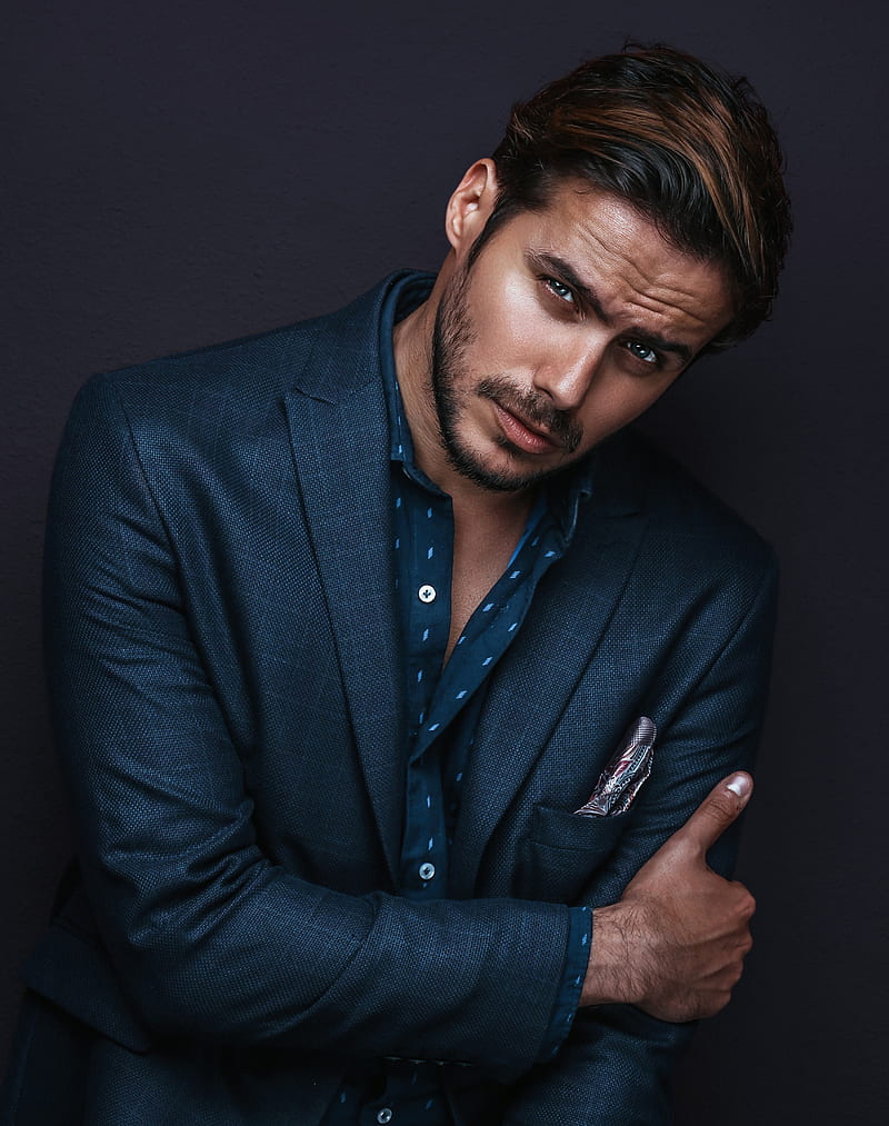 800x1013 Man in black suit jacket, HD phone wallpaper