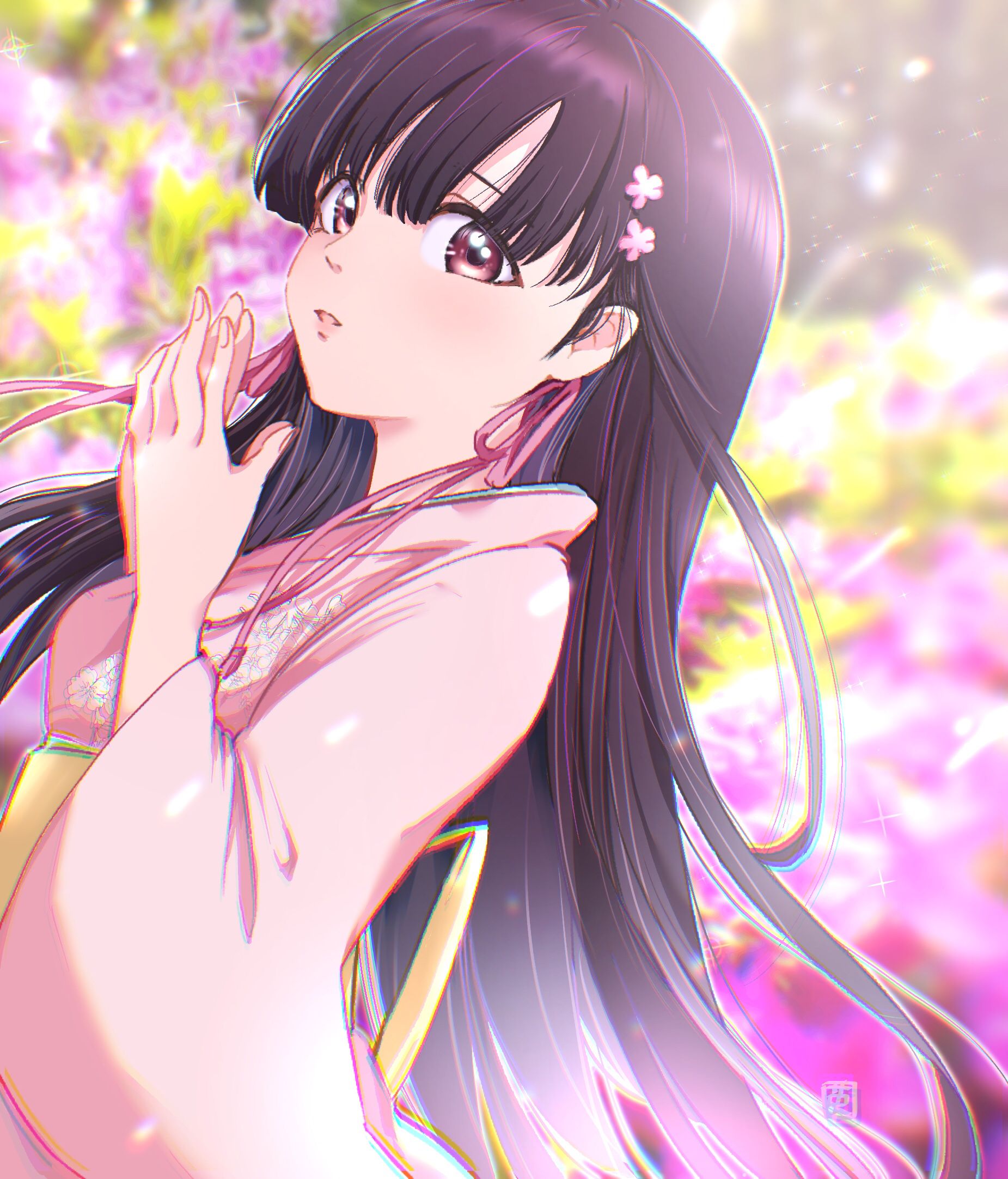 1851x2164 Saimori Miyo no Shiawase na Kekkon by illustratorhide Anime Image Board