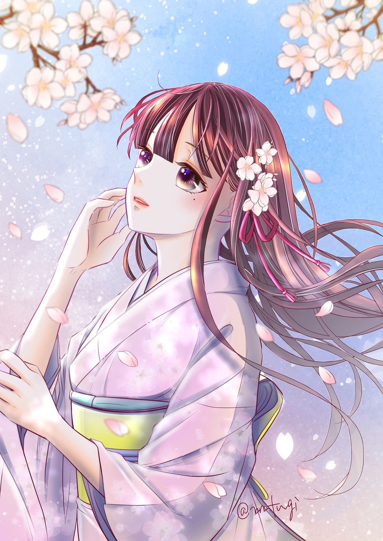 1254x1771 Saimori Miyo no Shiawase na Kekkon by Pixiv ID 15106625 Anime Image Board