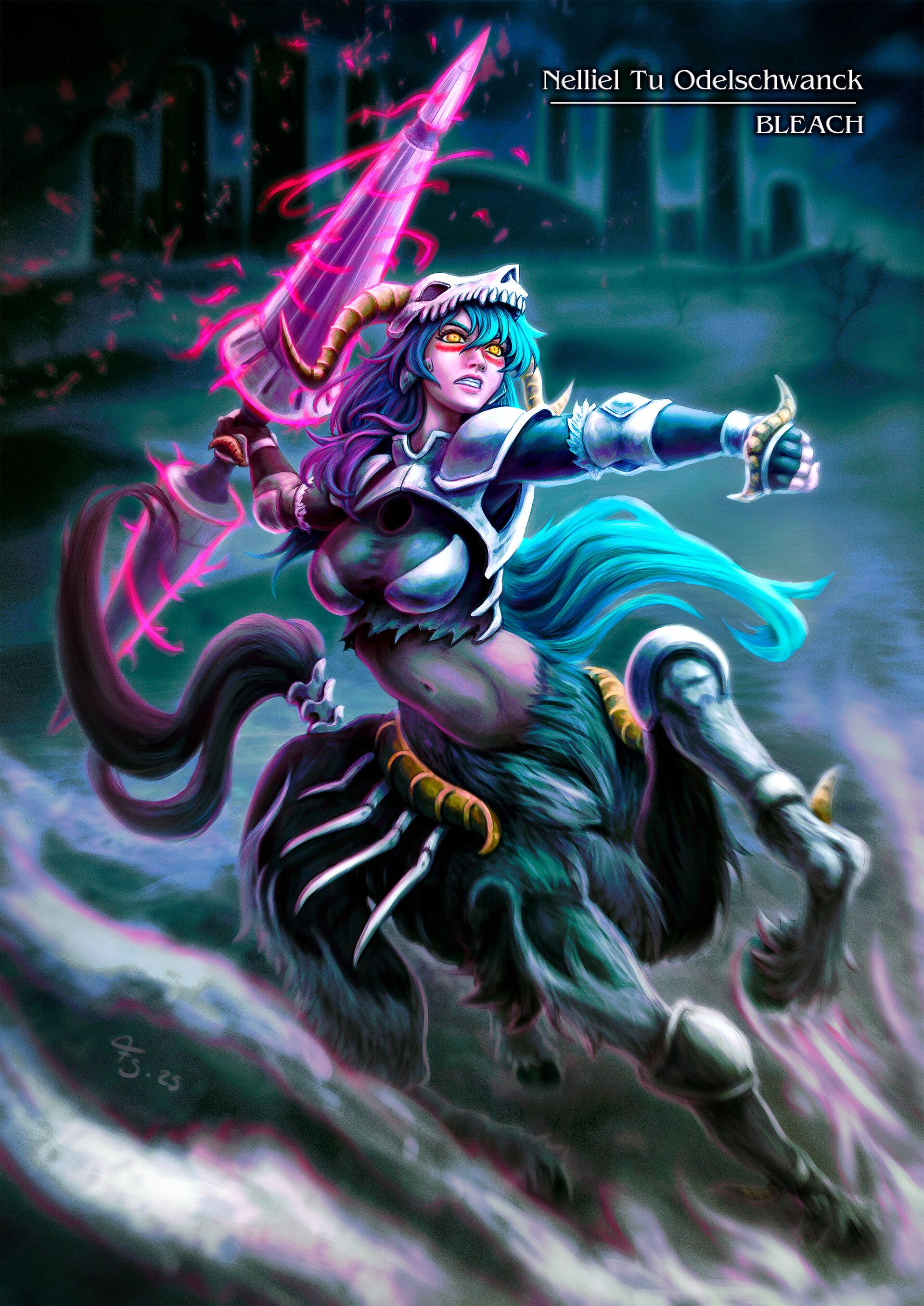 1920x2715 Nelliel Tu Odelschwanck custom Fanart