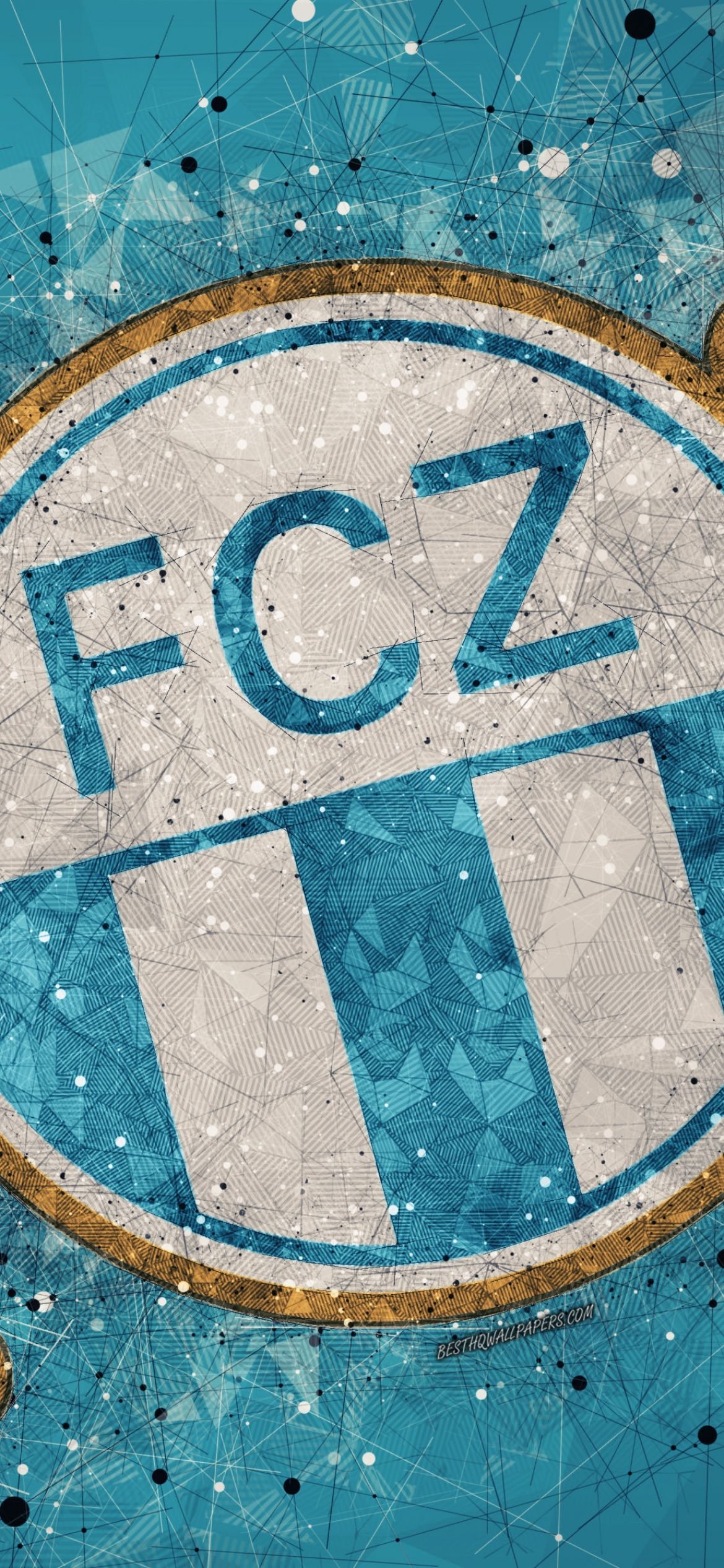 1170x2532 FC Zurich of Switzerland wallpaper