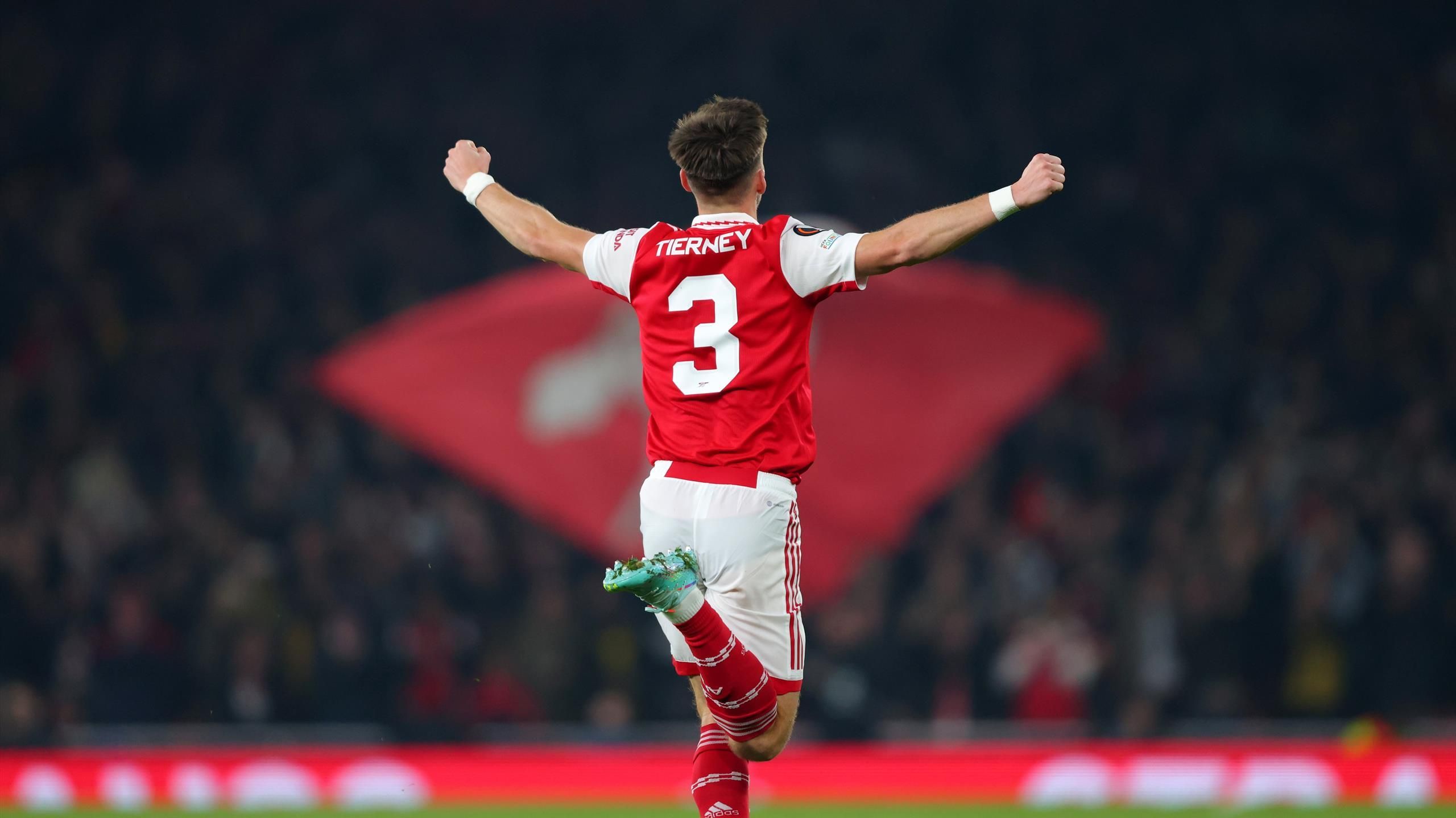 2560x1440 Pundit reckons Tierney was messaging Arteta with his celebration against FC Zurich Arsenal News