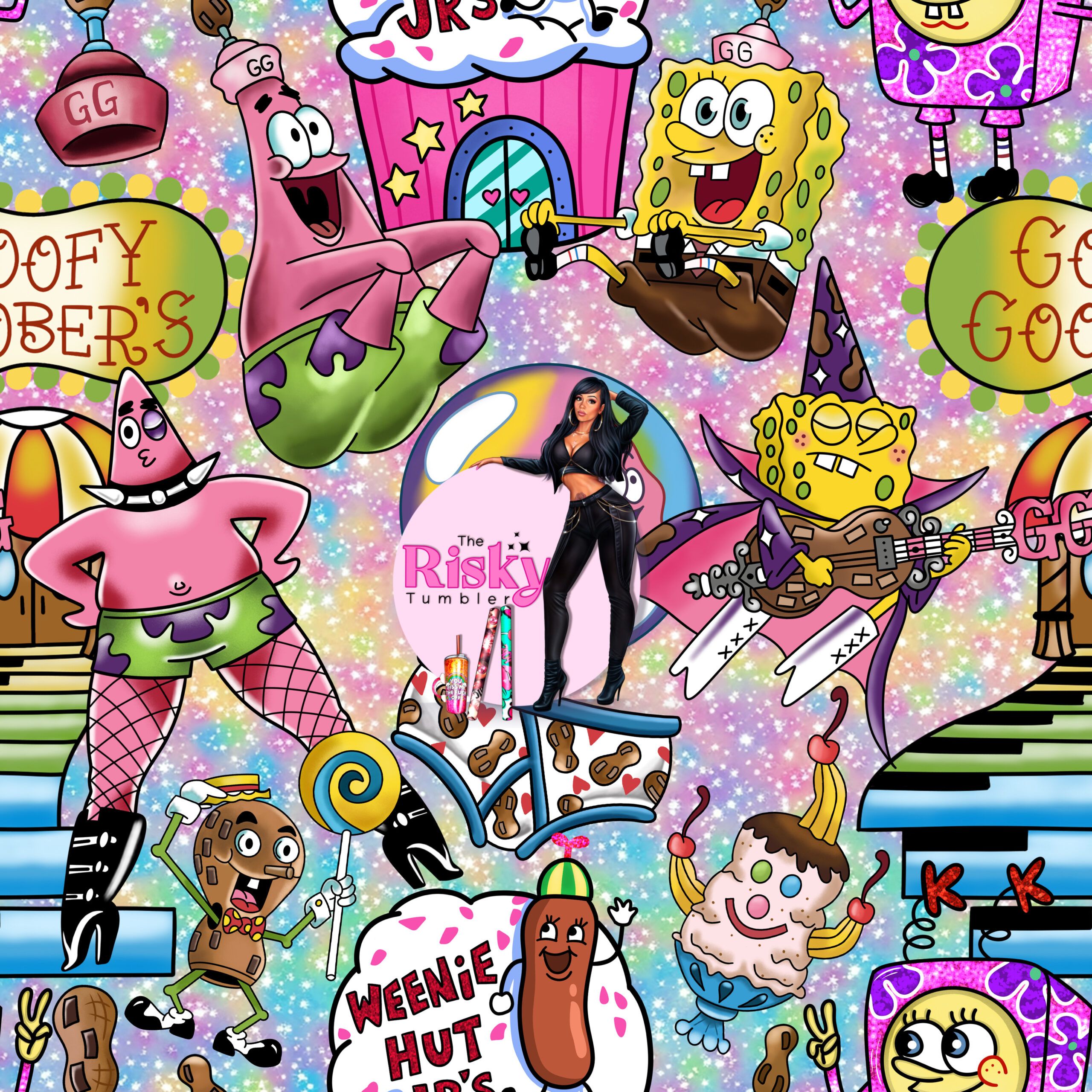 2560x2560 Goofy Goober. The Risky Tumbler