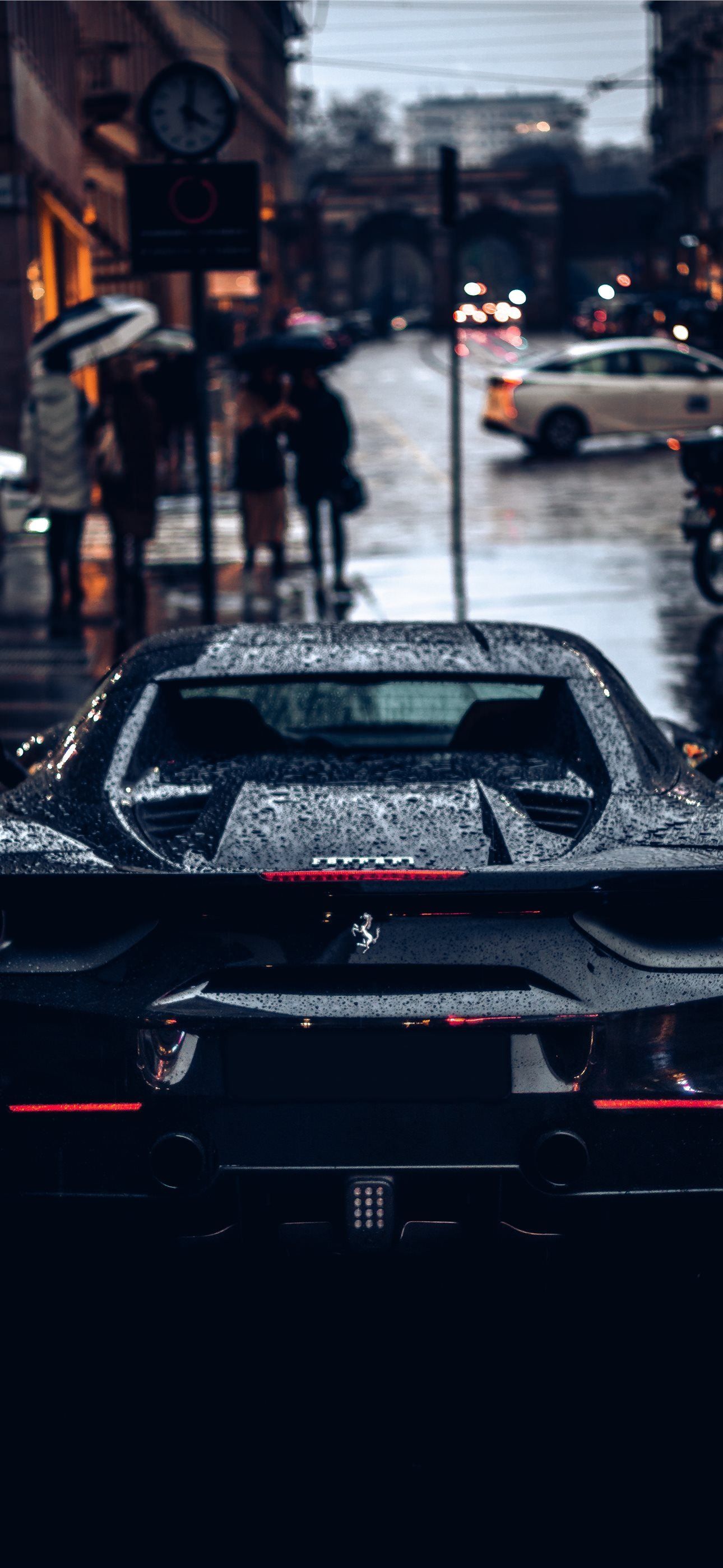 1290x2796 black porsche 911 on road during daytime iPhone Wallpaper Free Download