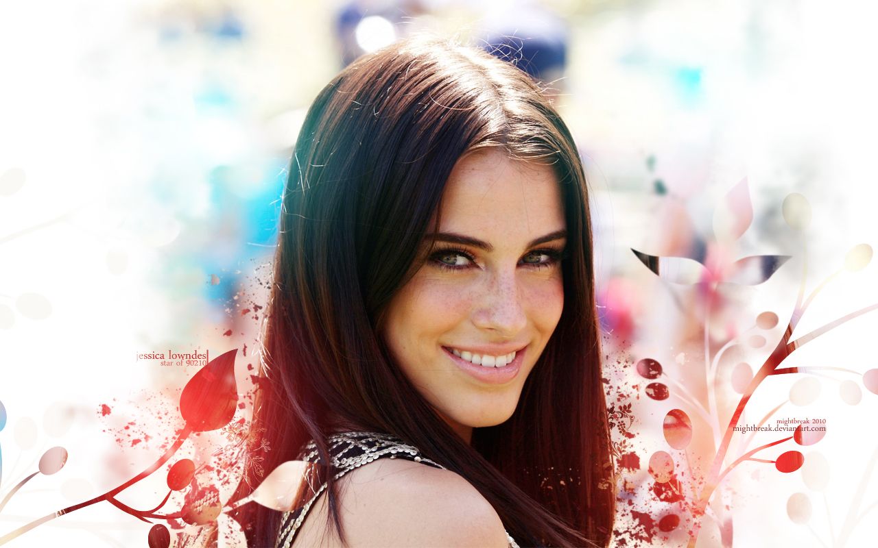 1280x800 Jessica Lowndes Wallpaper