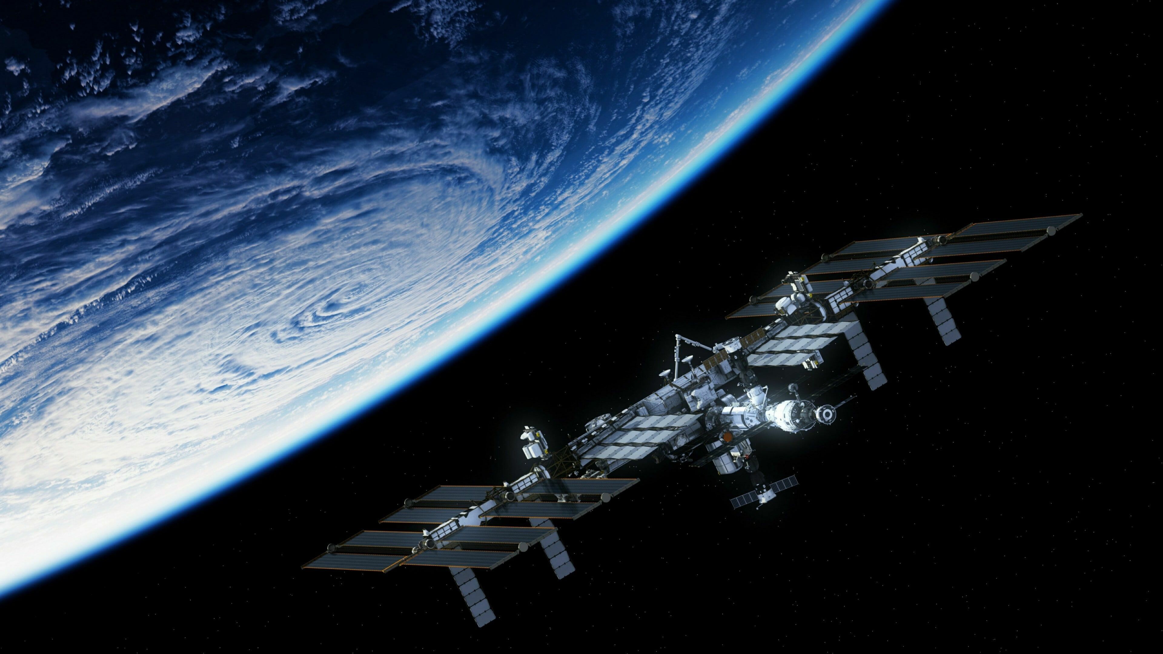 3840x2160 International Space Station Wallpaper