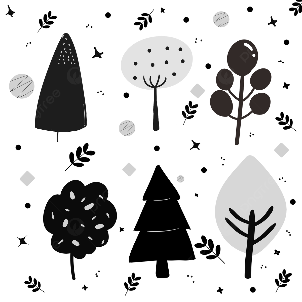 1200x1200 Colorless Trees Illustration, Colorless, Tree, Plants Background Image And Wallpaper for Free Download