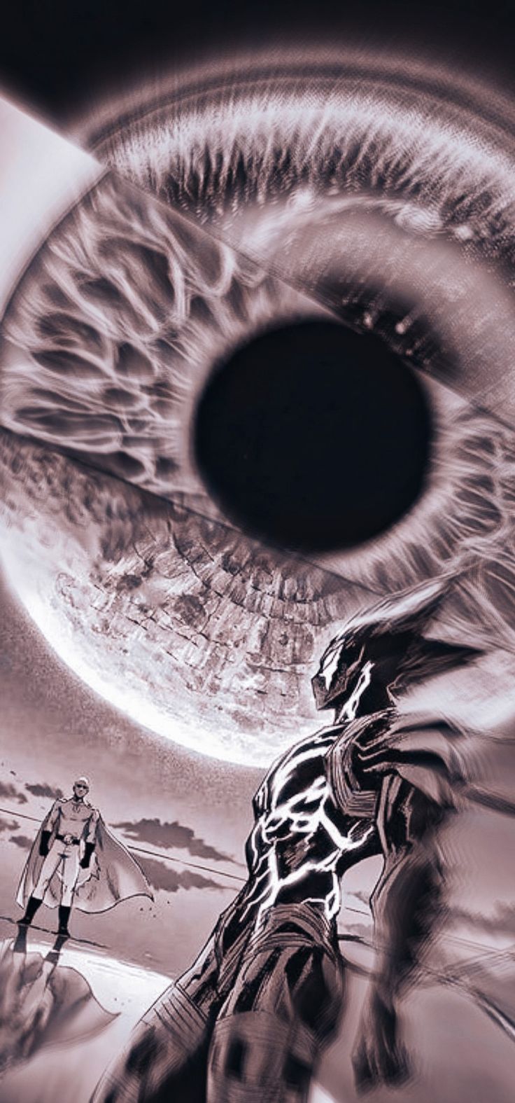 736x1575 Wallpaper One Punch Man