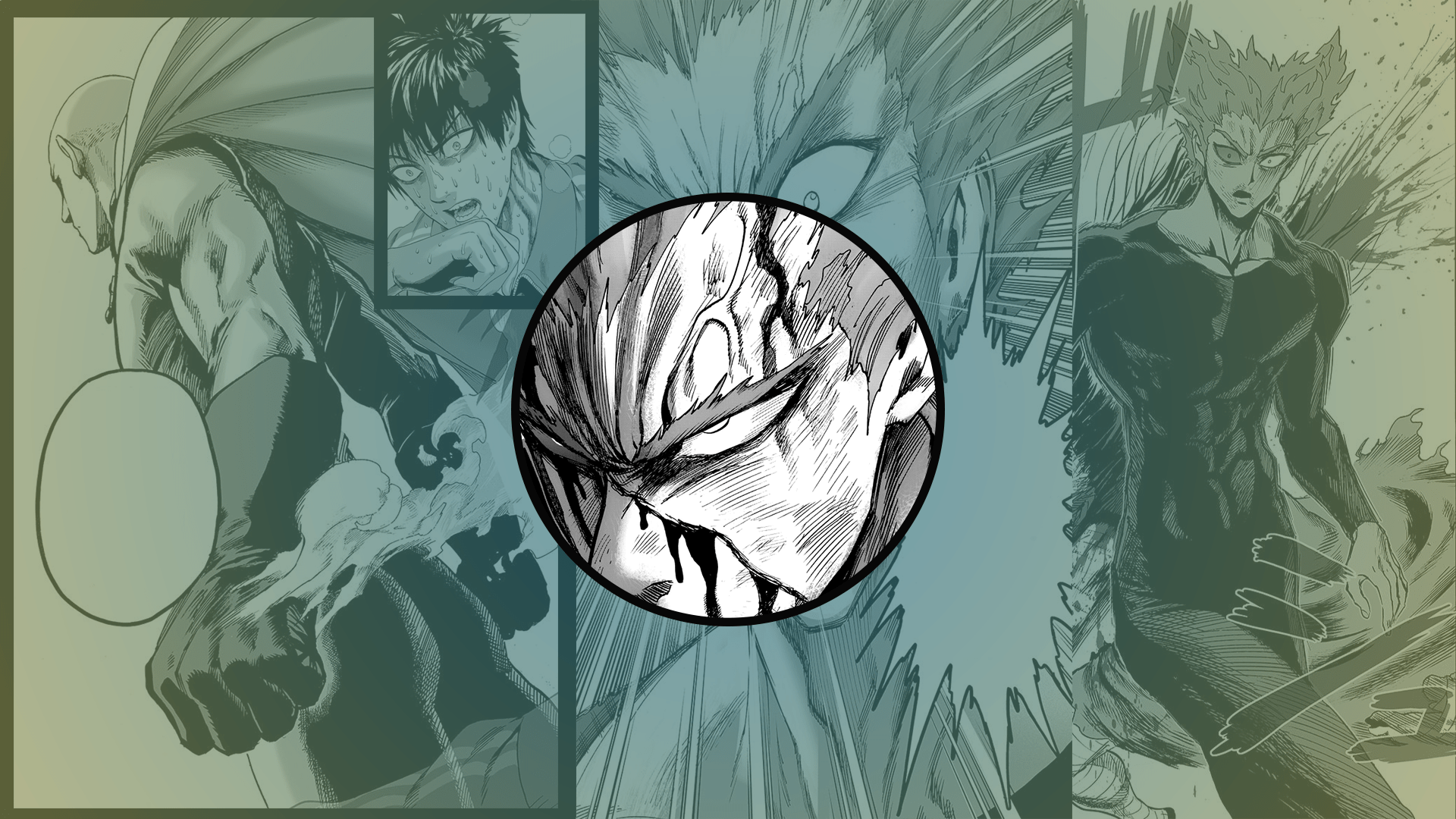 1920x1080 One Punch Man: Saitama Vs Garou