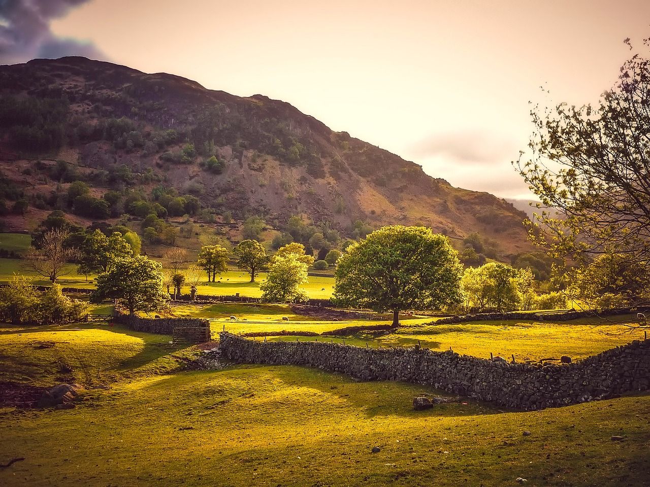 1280x960 England Hills Landscape Stone