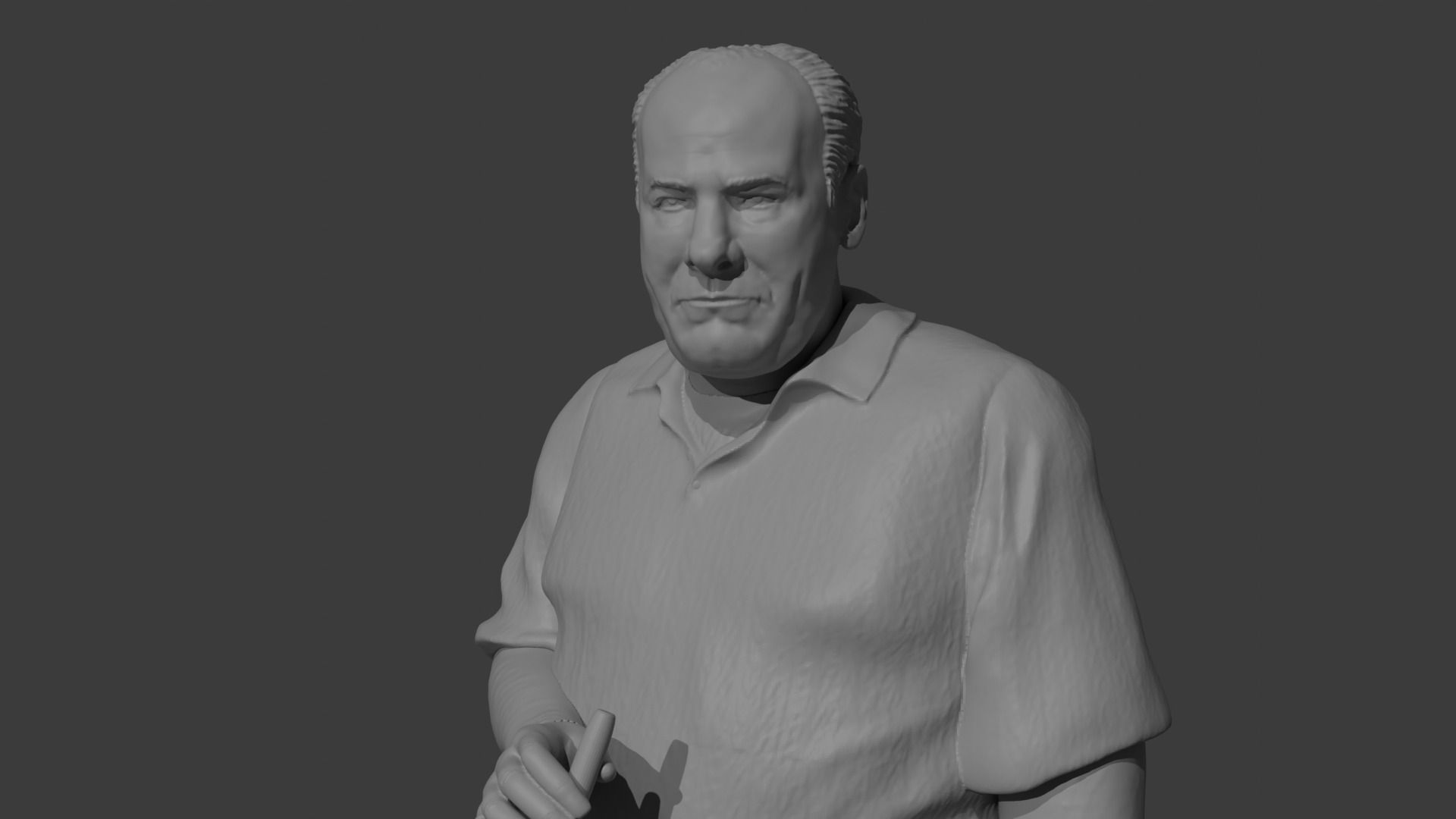 1920x1080 Tony Soprano Gandolfini 3D model 3D printable