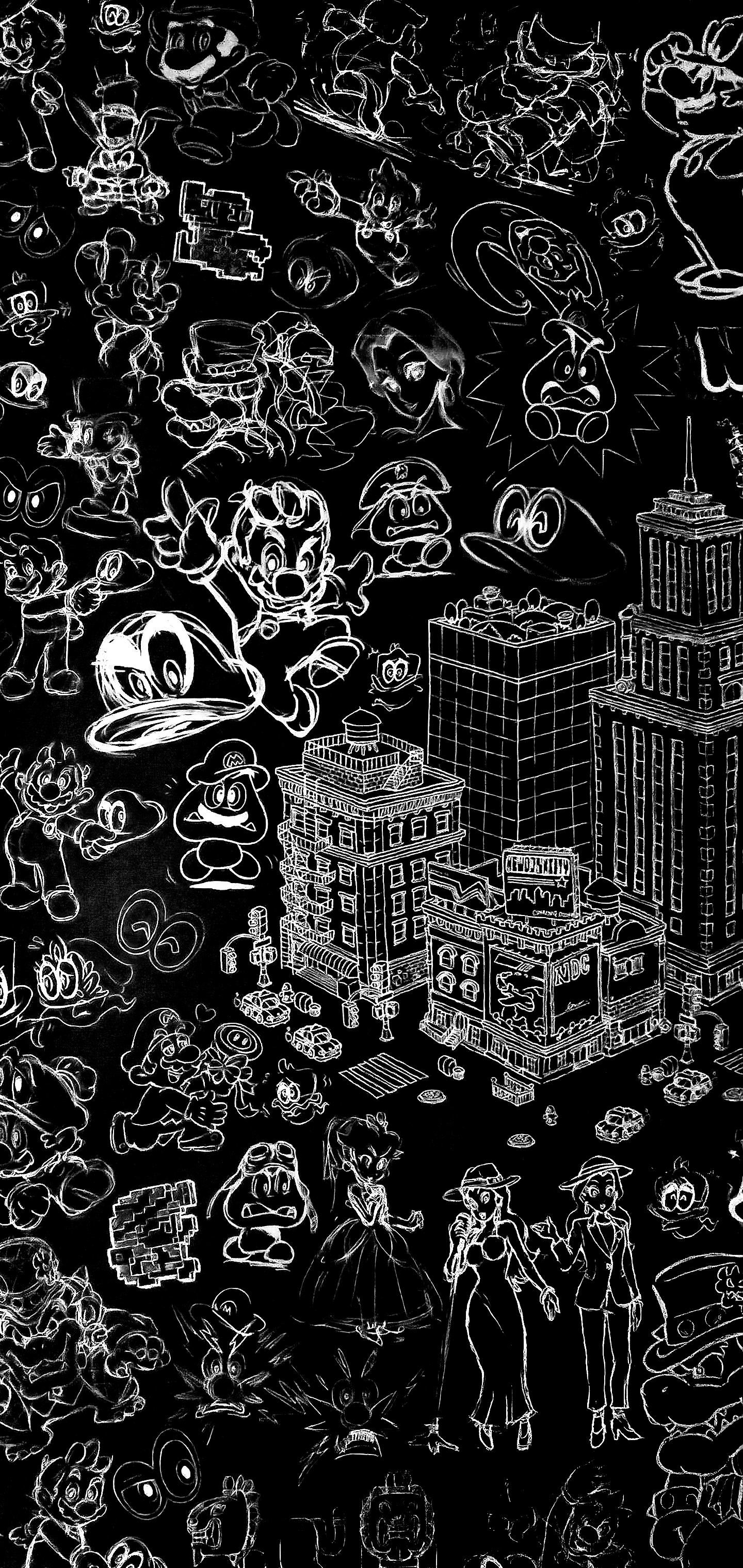 1440x3040 Super Mario Odyssey [1440x3040]