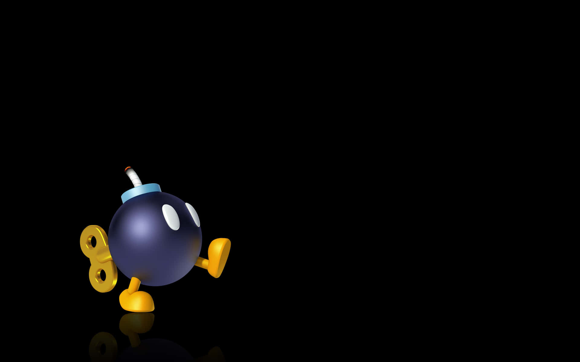 1920x1200 Download Engaging Bob Omb Character From The Super Mario Series Wallpaper