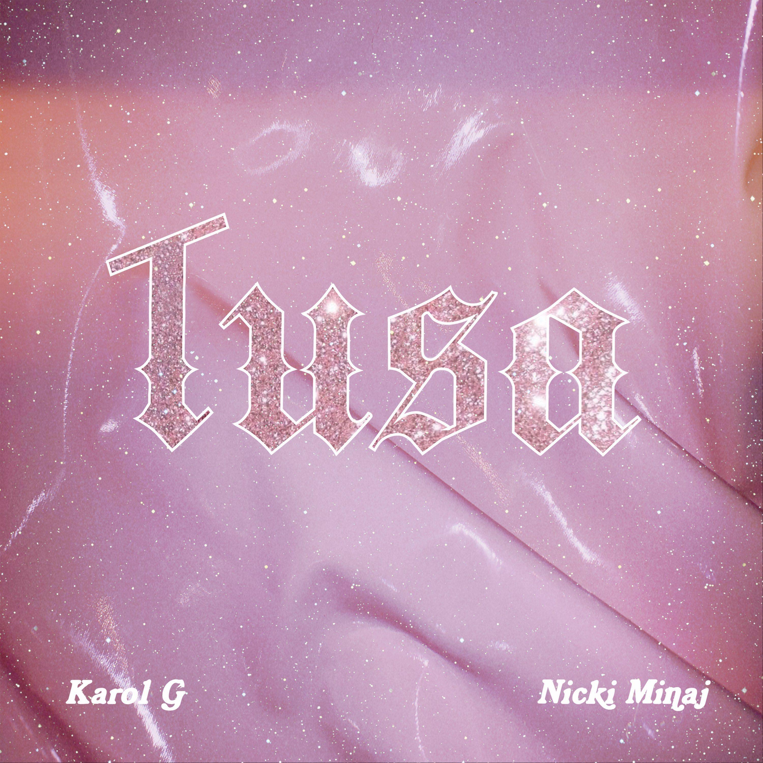 3000x3000 KAROL G, Nicki Minaj Tusa Wallpaper