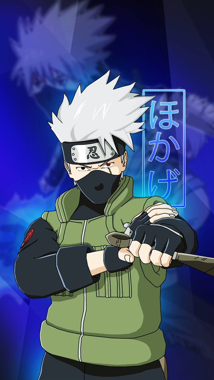750x1334 Kakashi iPhone Wallpaper