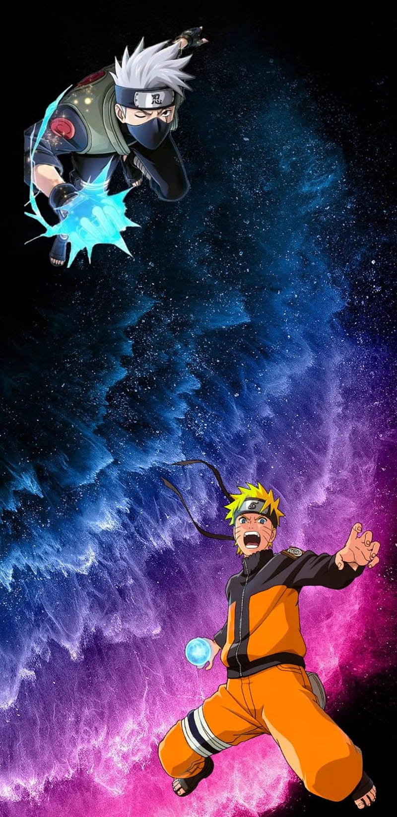 800x1645 Naruto y Kakashi, HD phone wallpaper