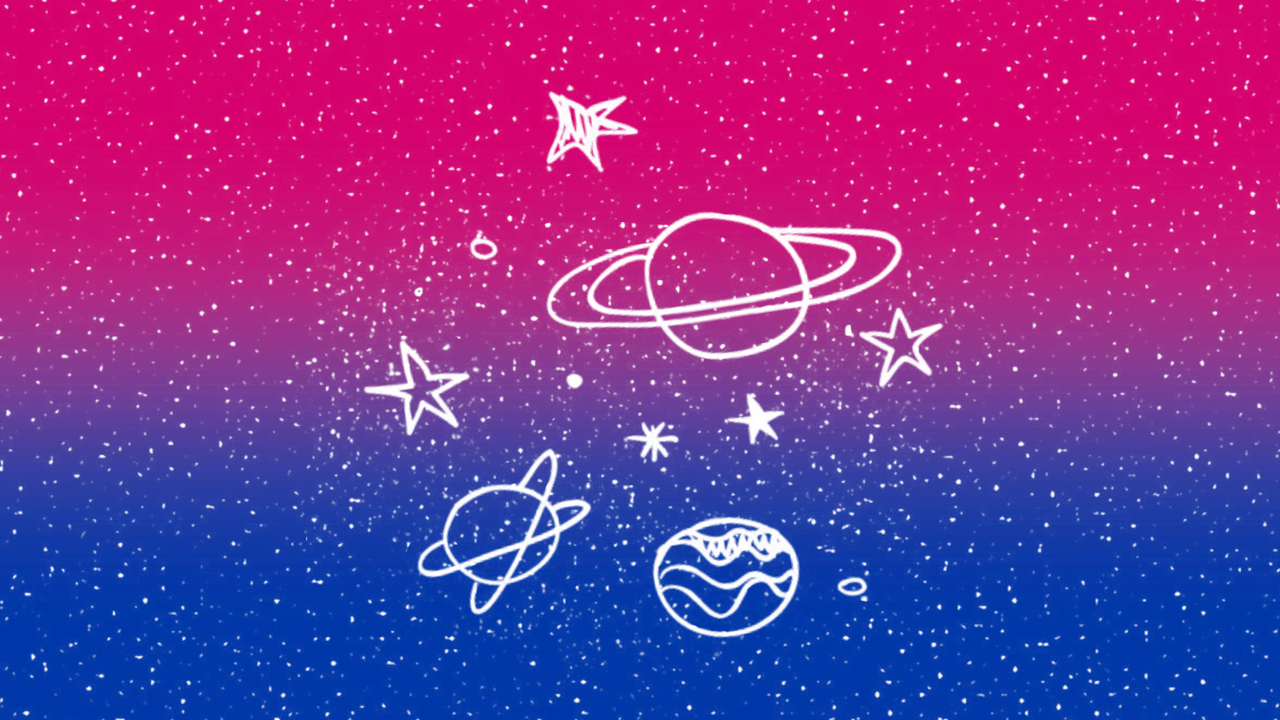 1280x720 Bi Pride Desktop Wallpaper