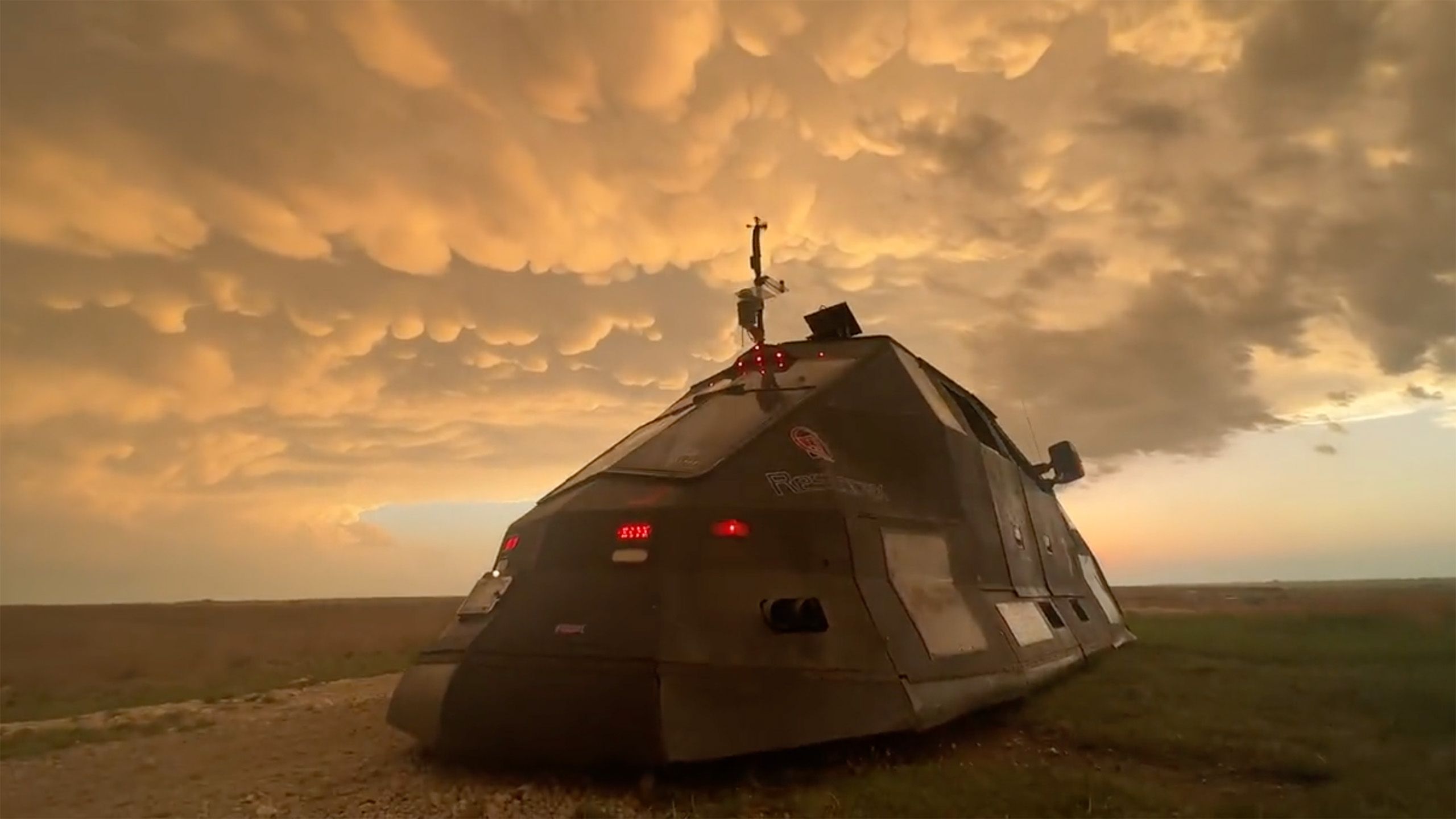 2560x1440 The Tornado Chasing 'Dominator 3' Started Life As A 2013 Ford F 350 Super Duty