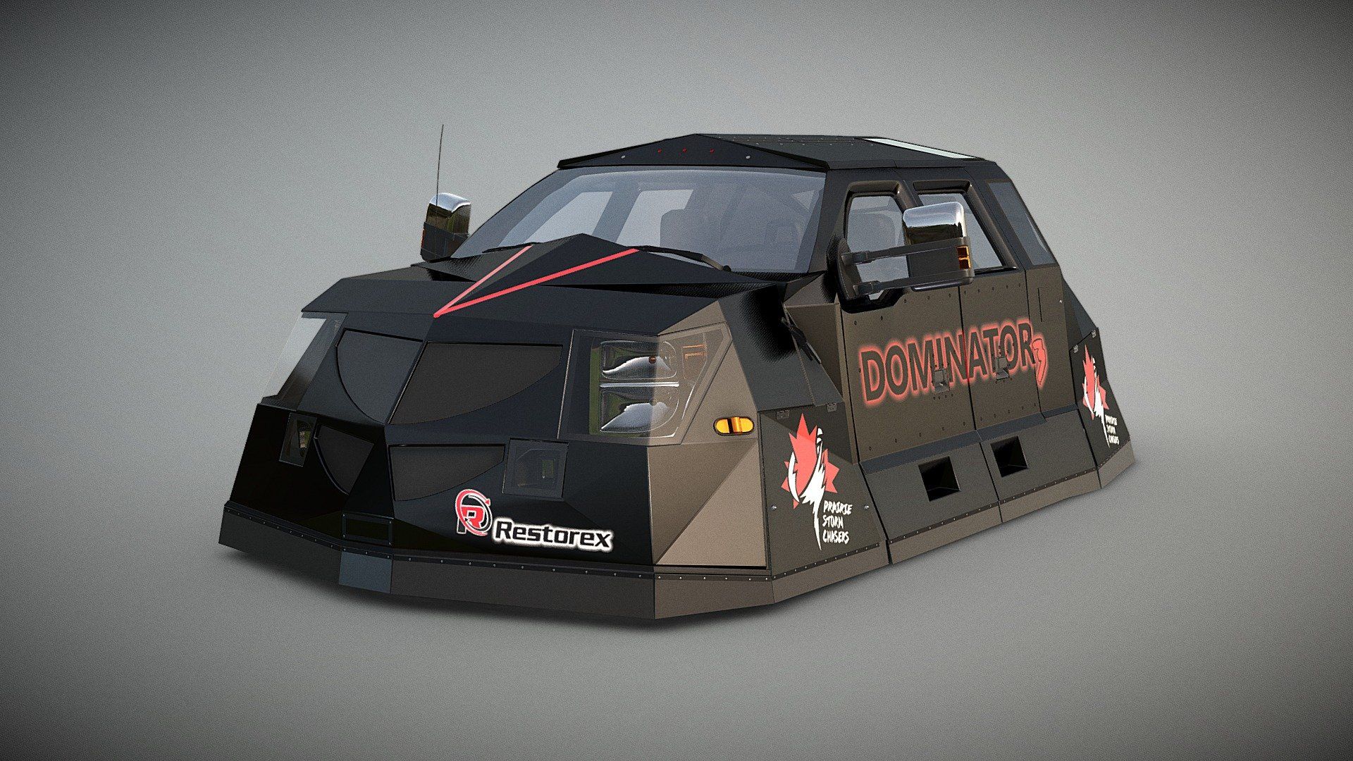 1920x1080 Dominator 3 Tornado interceptor. model by Lucas Soler [cb06f23]