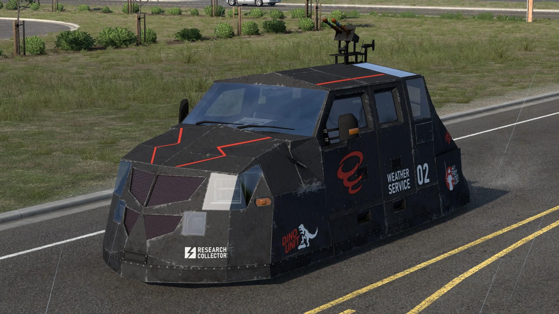 1920x1080 American Truck Simulator update just added Reed's Dominator into game. Made me smile