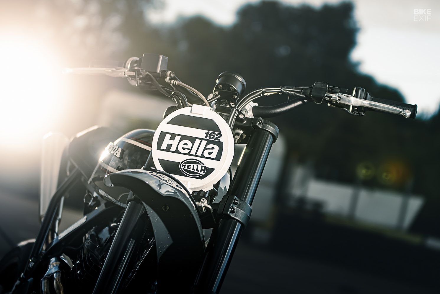 1490x994 Hardcore Fun: A rowdy Honda Dominator supermoto from Sicily. Bike
