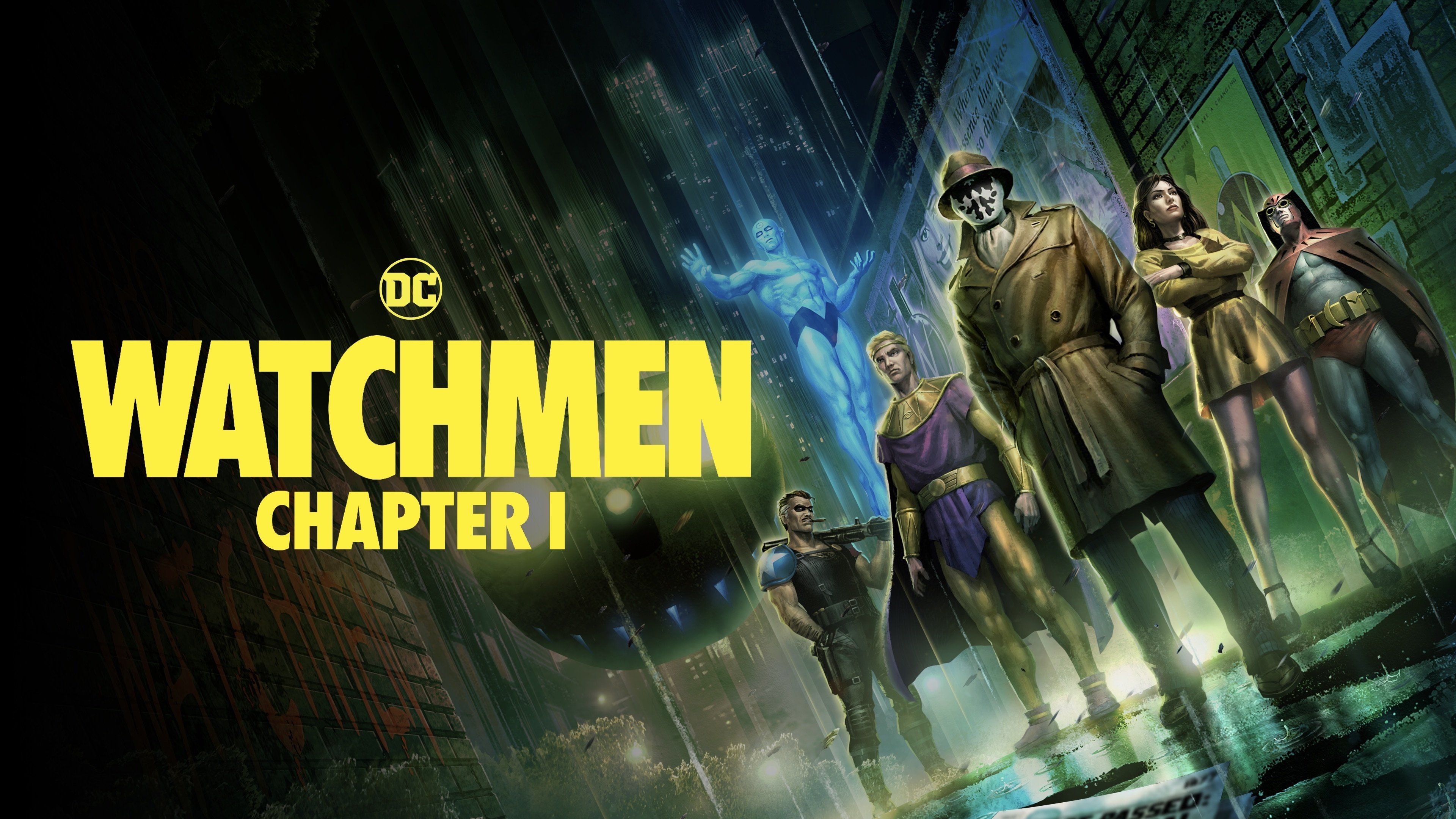 3840x2160 Watchmen, covers, wallpaper