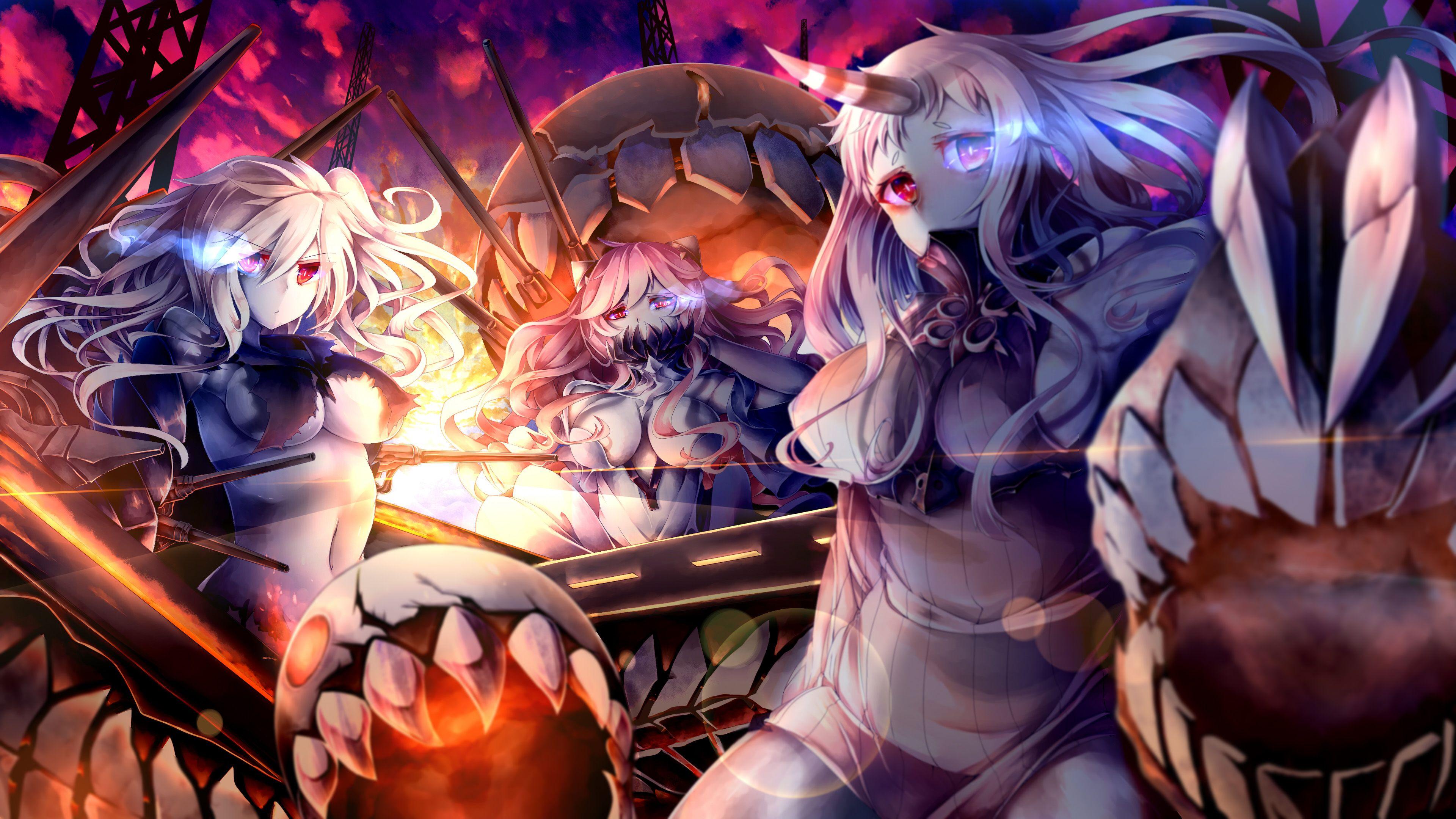 3840x2160 Kantai Collection Wallpaper Black Hair Dude