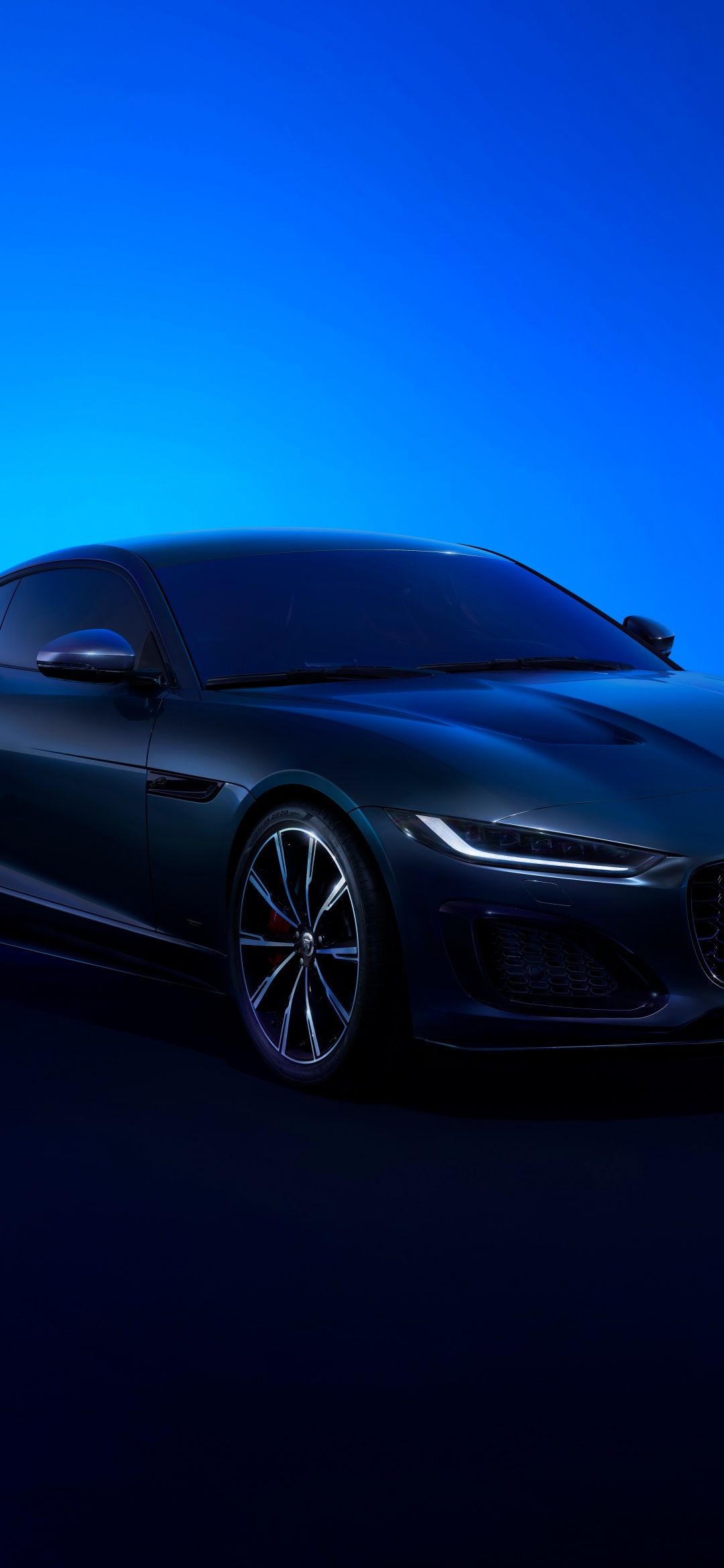 1080x2340 Jaguar F Type R 75 Coupé Wallpaper 4K, Luxury Sports Coupe