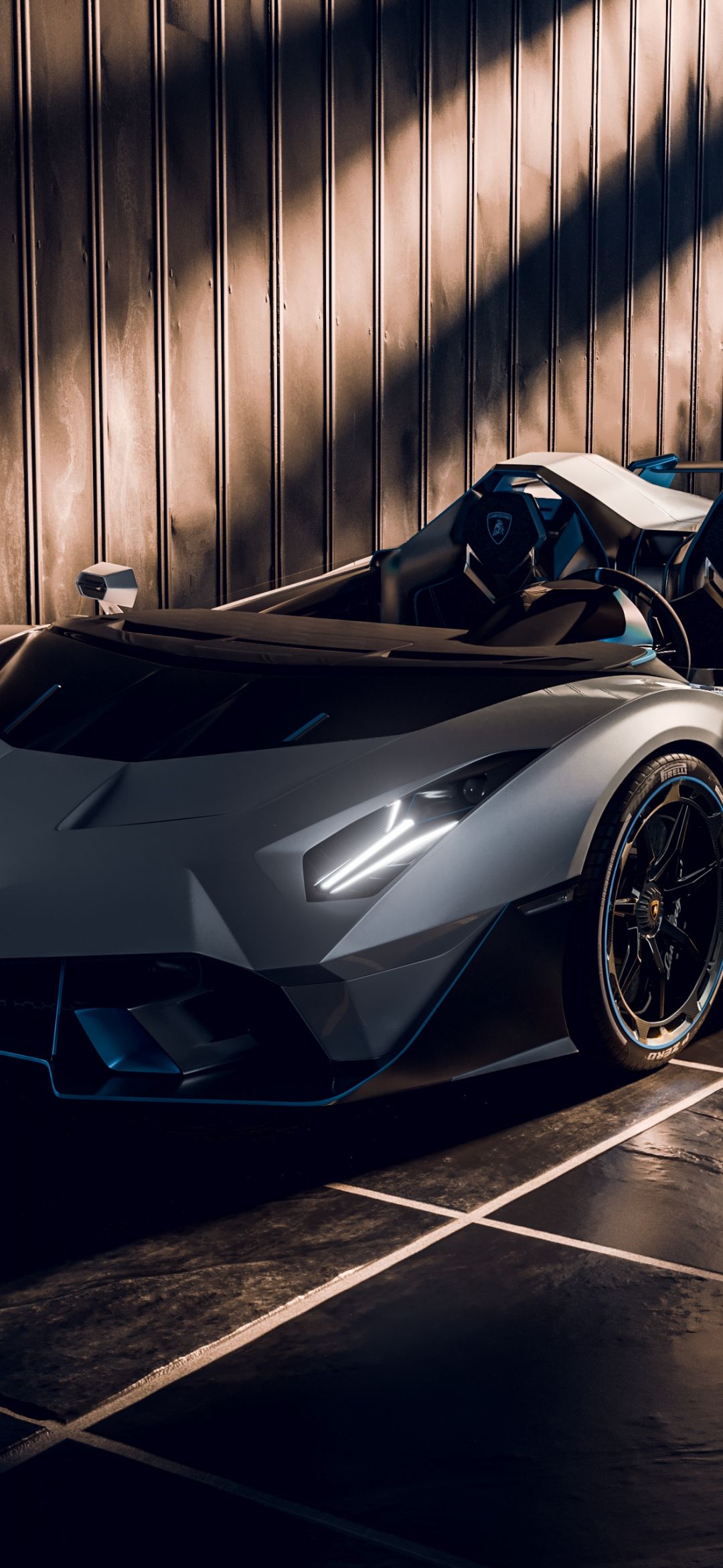 1080x2340 Lamborghini SC20 Wallpaper 4K, Track cars, Aesthetic