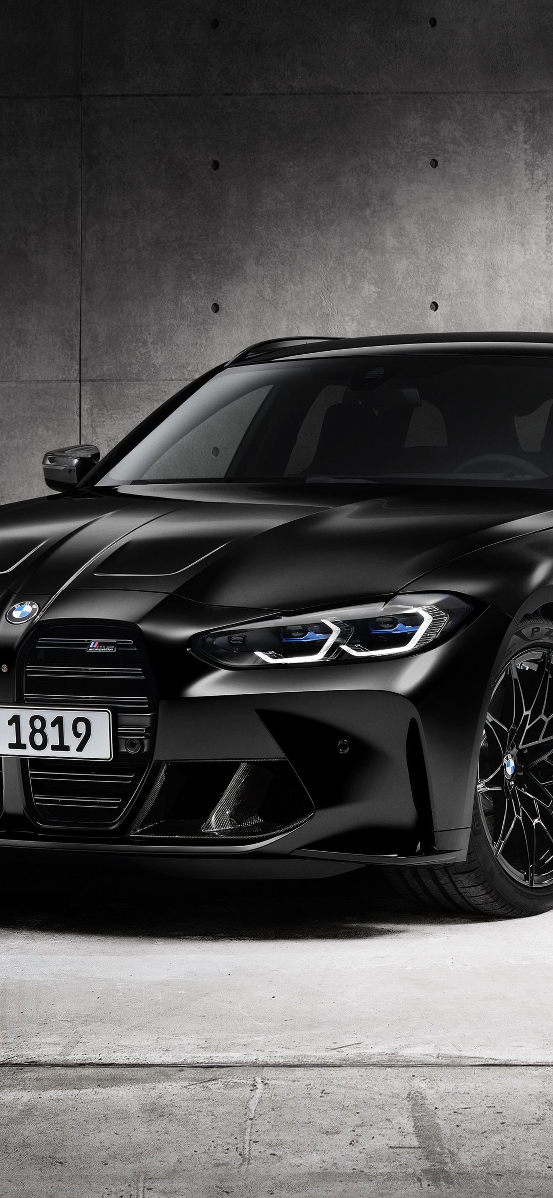 1080x2340 BMW M3 Competition Touring Wallpaper 4K, Black cars, 5K