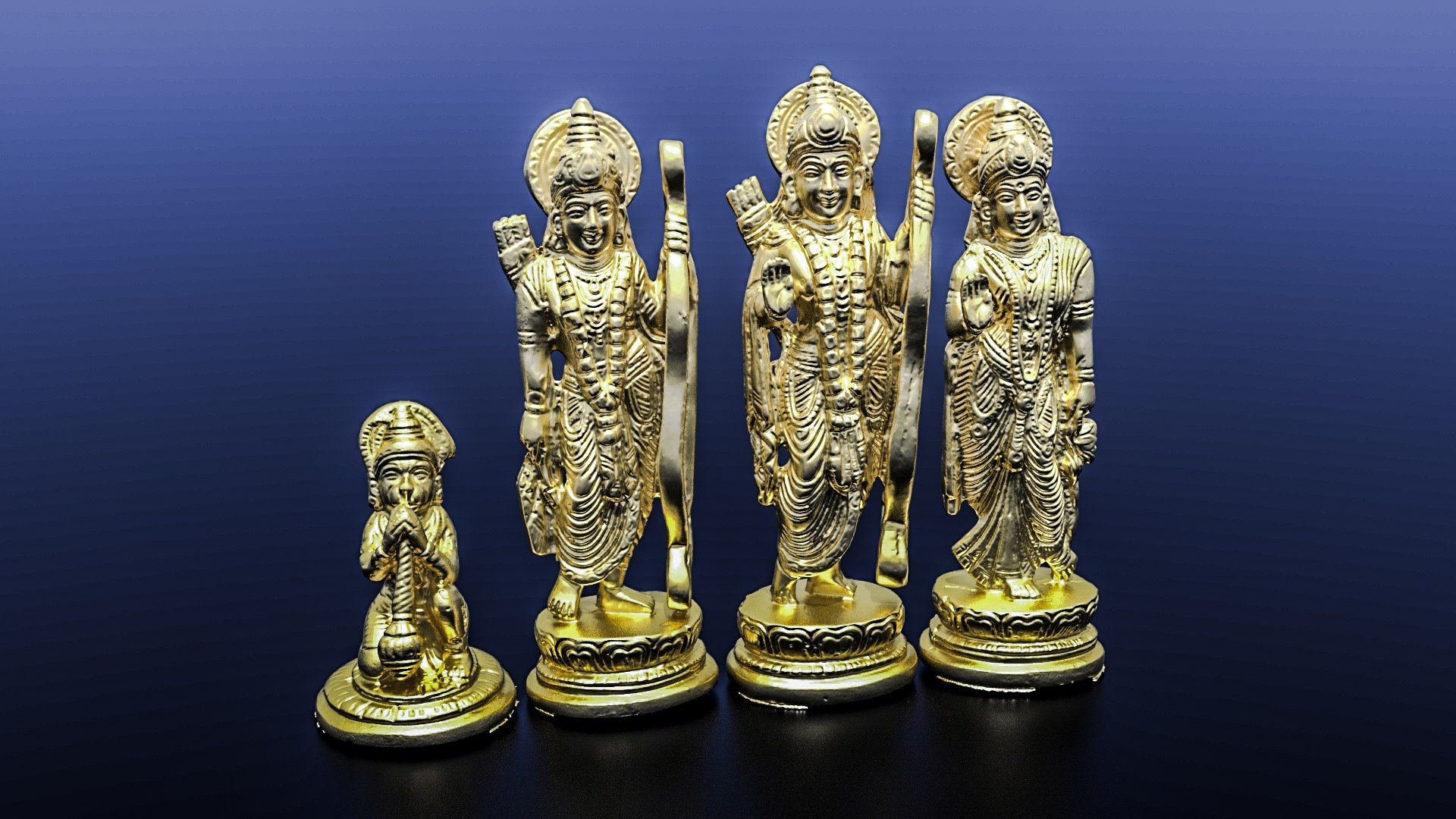 1920x1080 3D Ramdarbar Model
