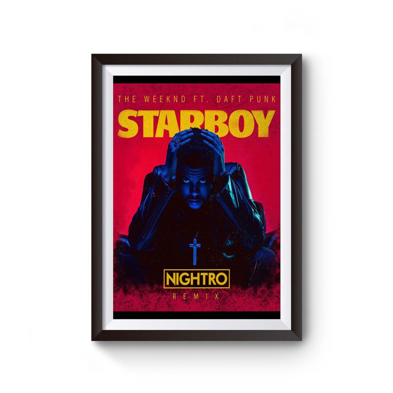 1280x1280 Starboy The Weeknd Logo Album Poster
