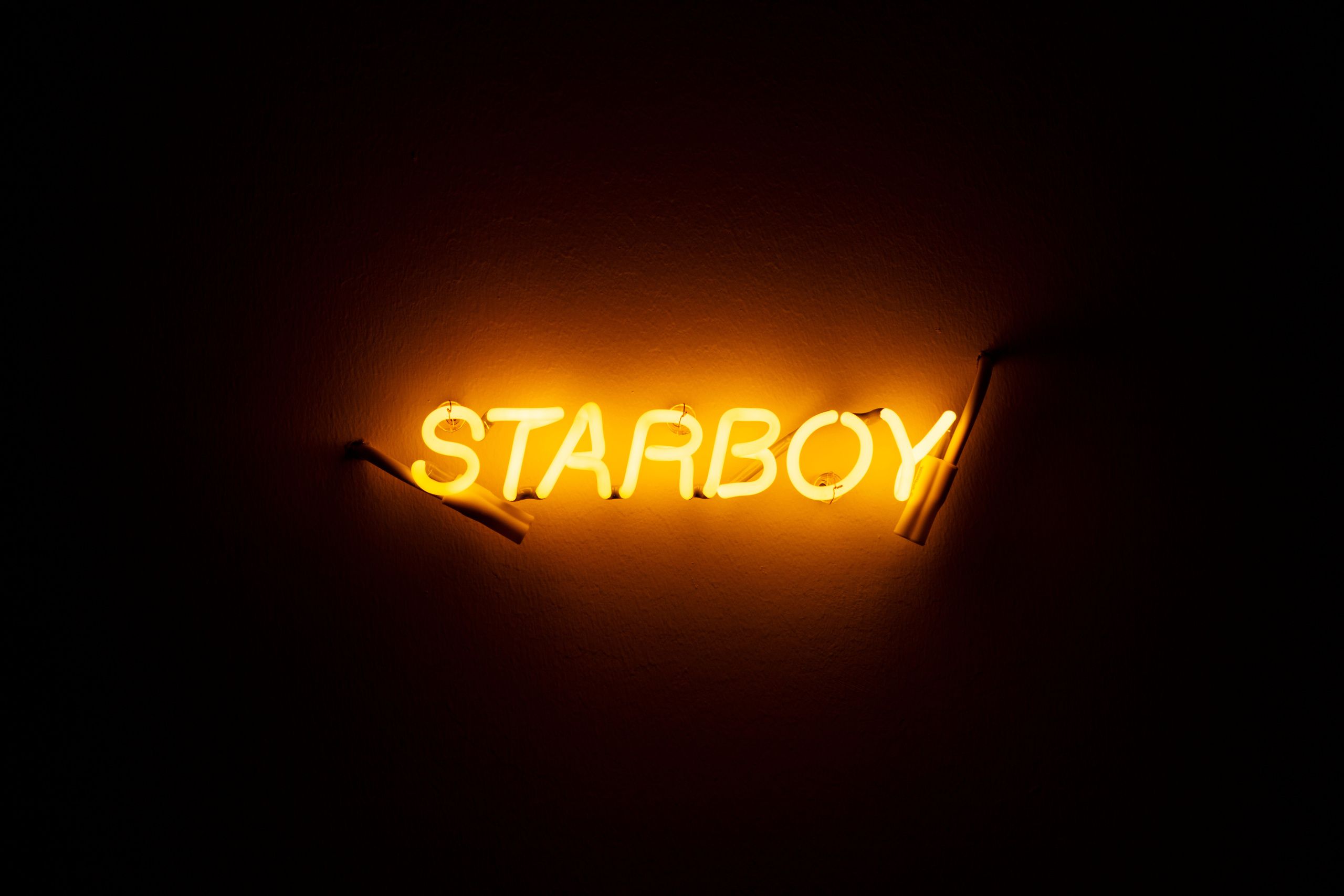 2560x1707 Steven Evans Starboy neon 2017