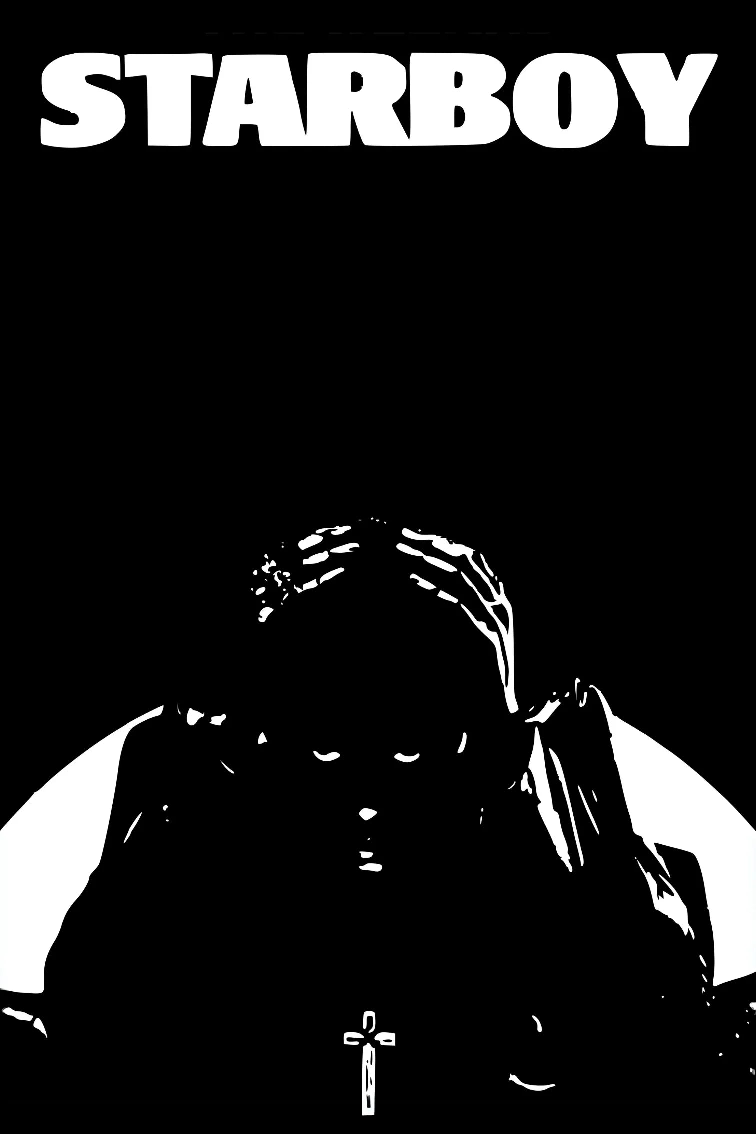 1512x2268 The Weeknd Starboy Album Metal Wall Posters. Premium, Waterproof & Magnet Mounted Art