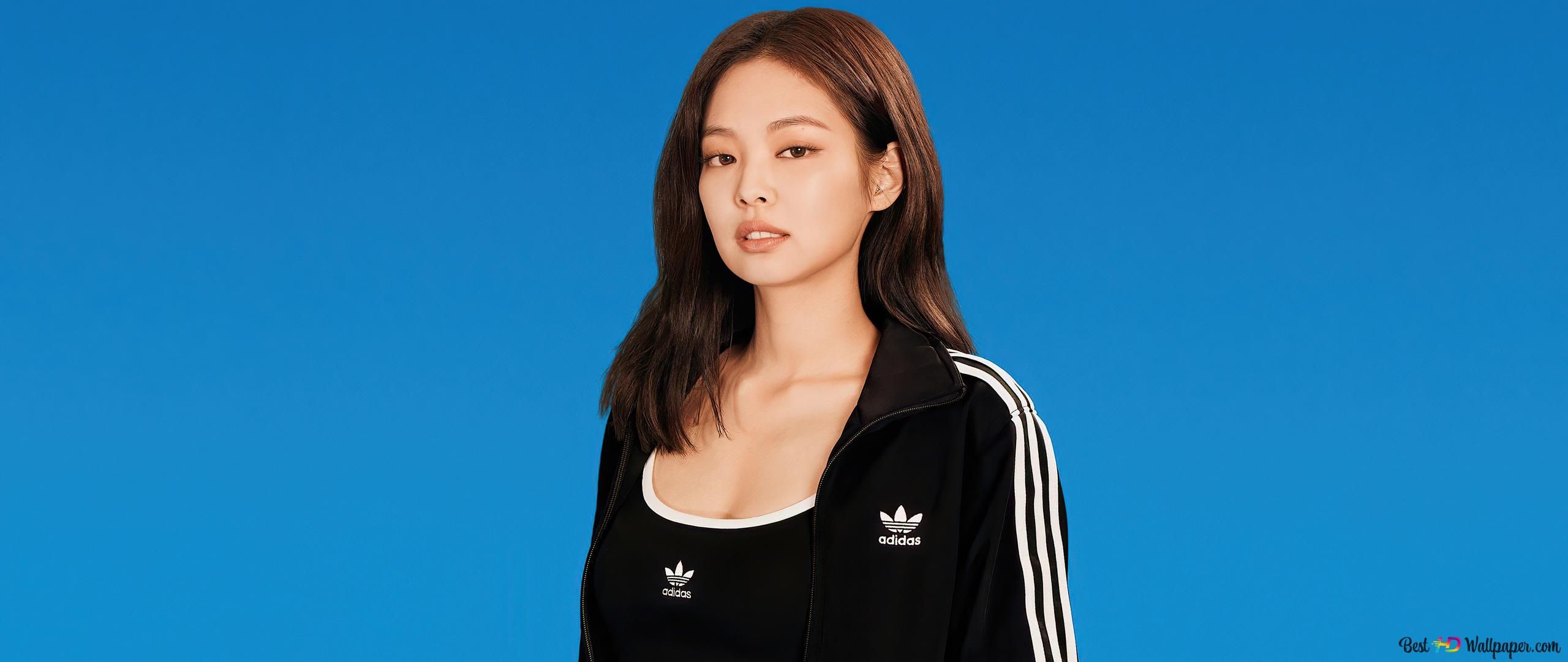 2560x1080 BlackPink's 'Jennie Kim' for Adidas Photohoot (2020) 4K wallpaper download