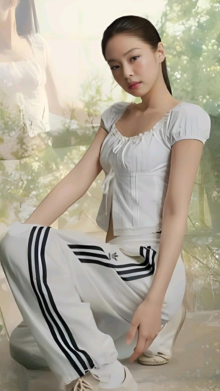 736x1308 JENNIE.. CLOT X ADIDAS WALLPAPER