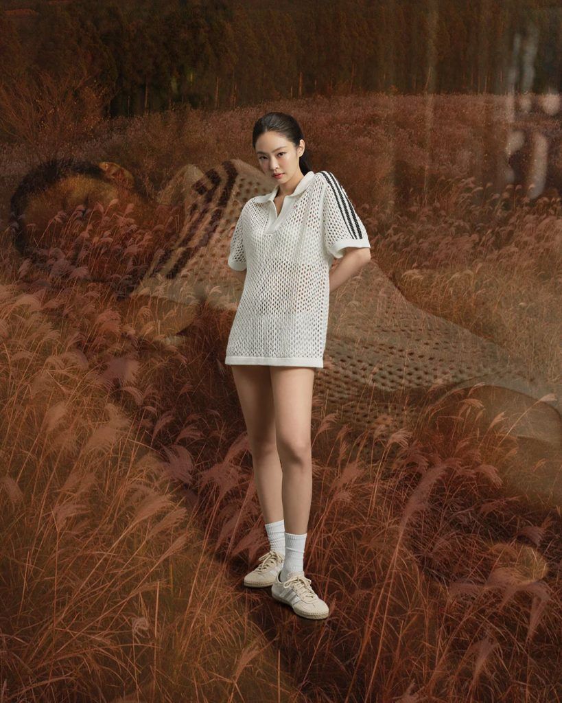 819x1024 Jennie of BLACKPINK Debuts CLOT x adidas Gazelle