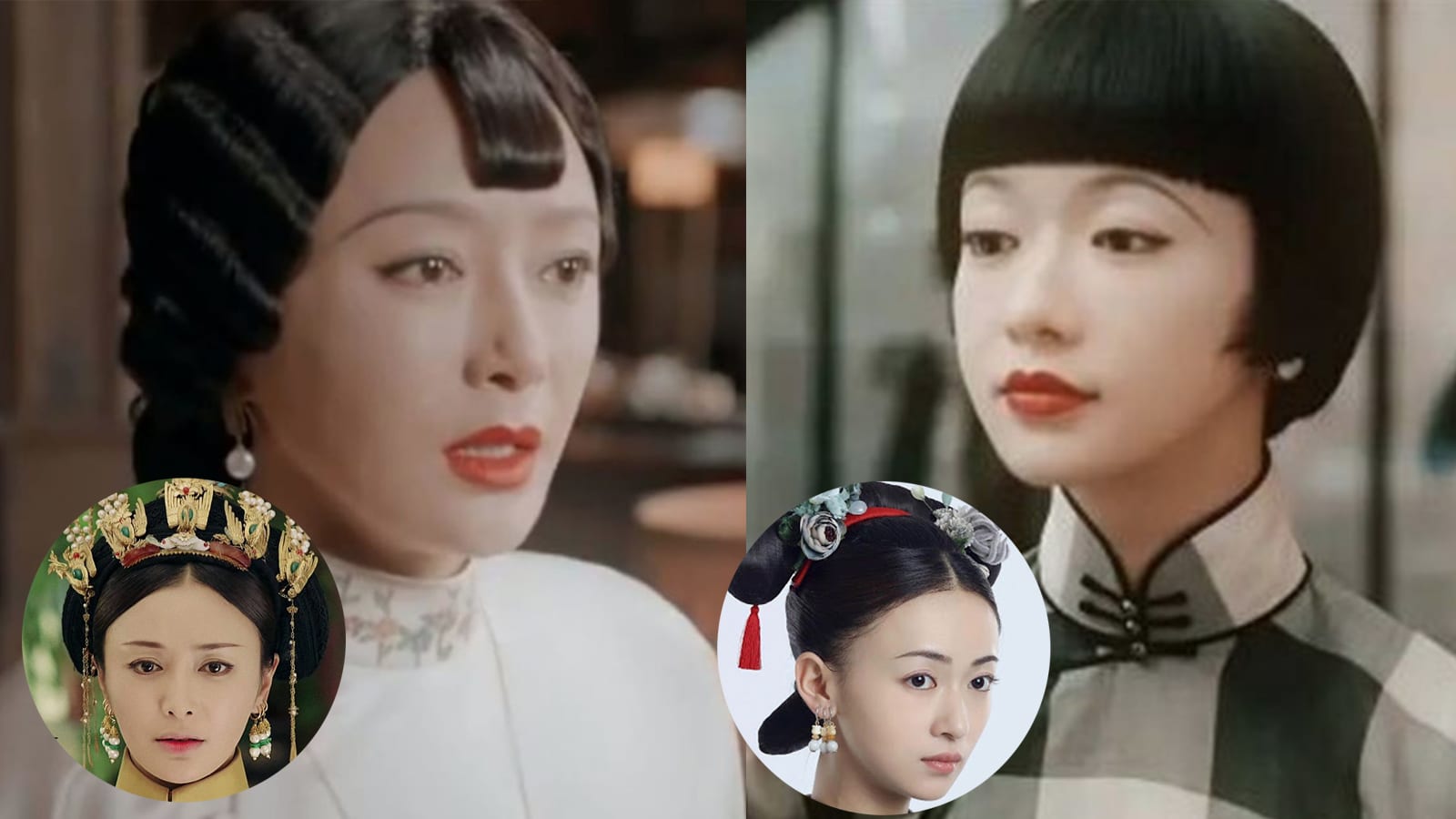 1600x900 Netizens Really Can't Stand Qin Lan & Wu Jinyan's Hairstyles In Their New Drama