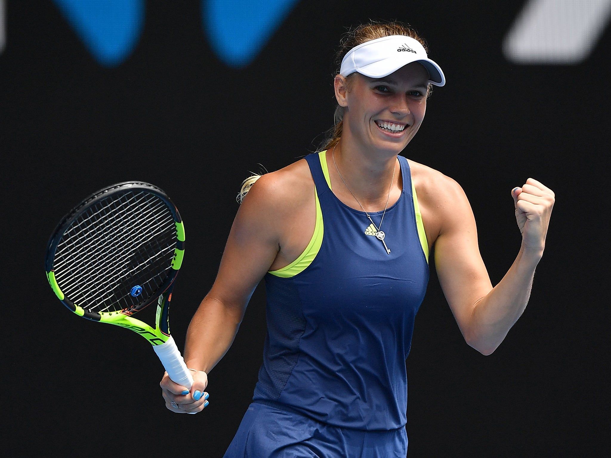 2048x1536 Australian Open: Caroline Wozniacki making the most of second chance with win over Magdalena Rybarikova