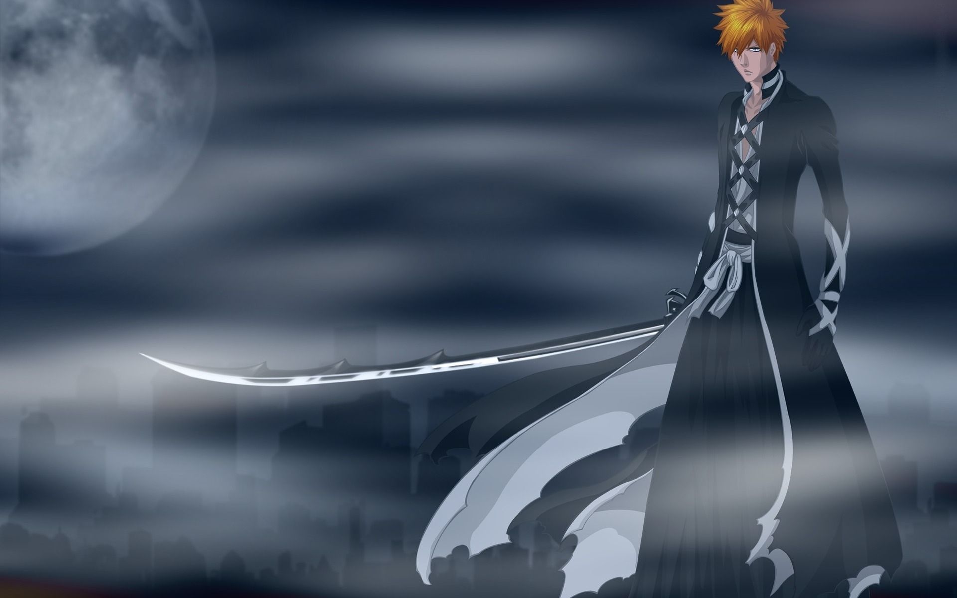 1920x1200 Desktop wallpaper: Bleach, Anime, Ichigo Kurosaki 4K free download for PC. 522940